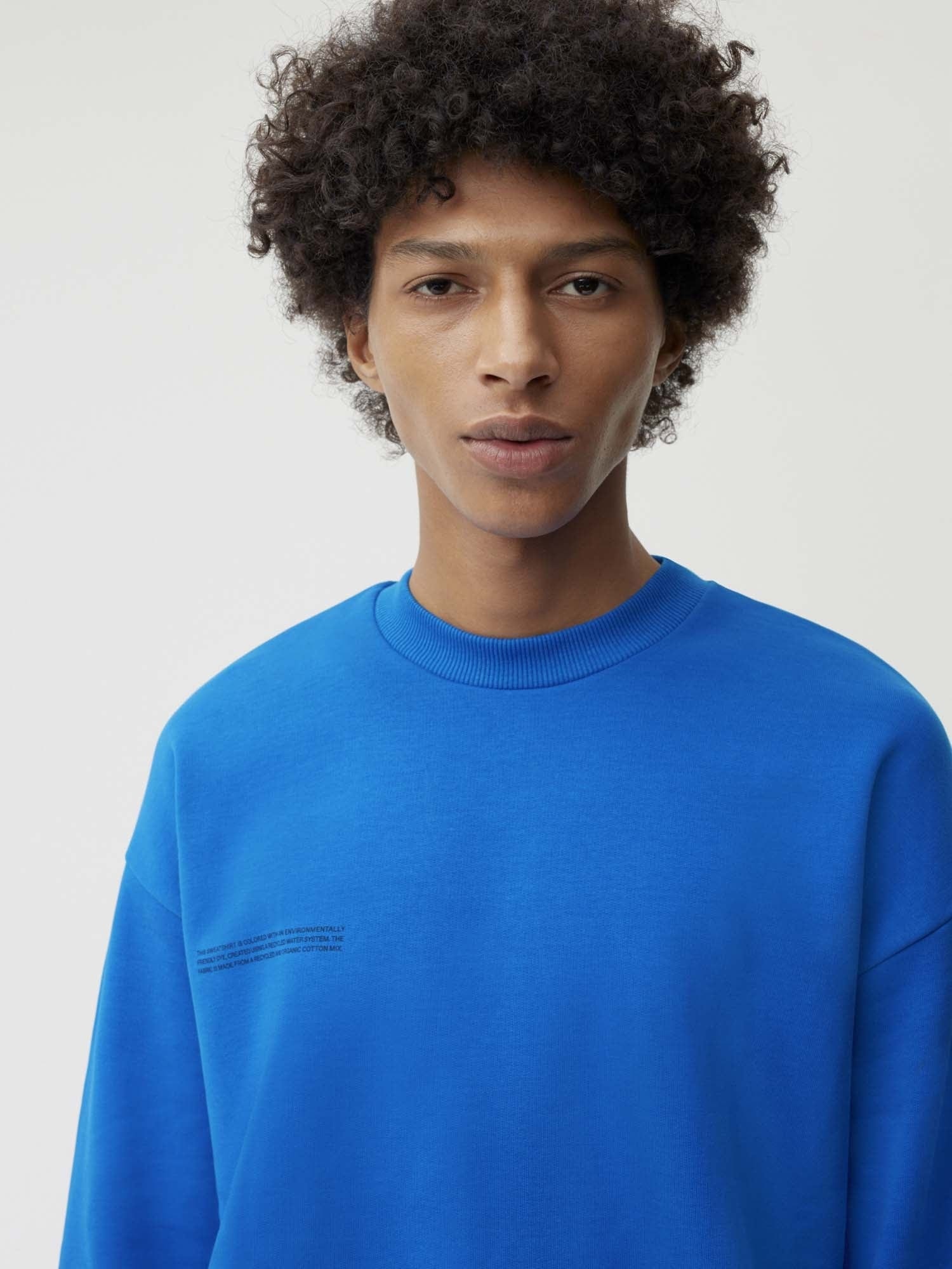 Mens 365 Heavyweight Sweatshirt - Cobalt Blue - 3