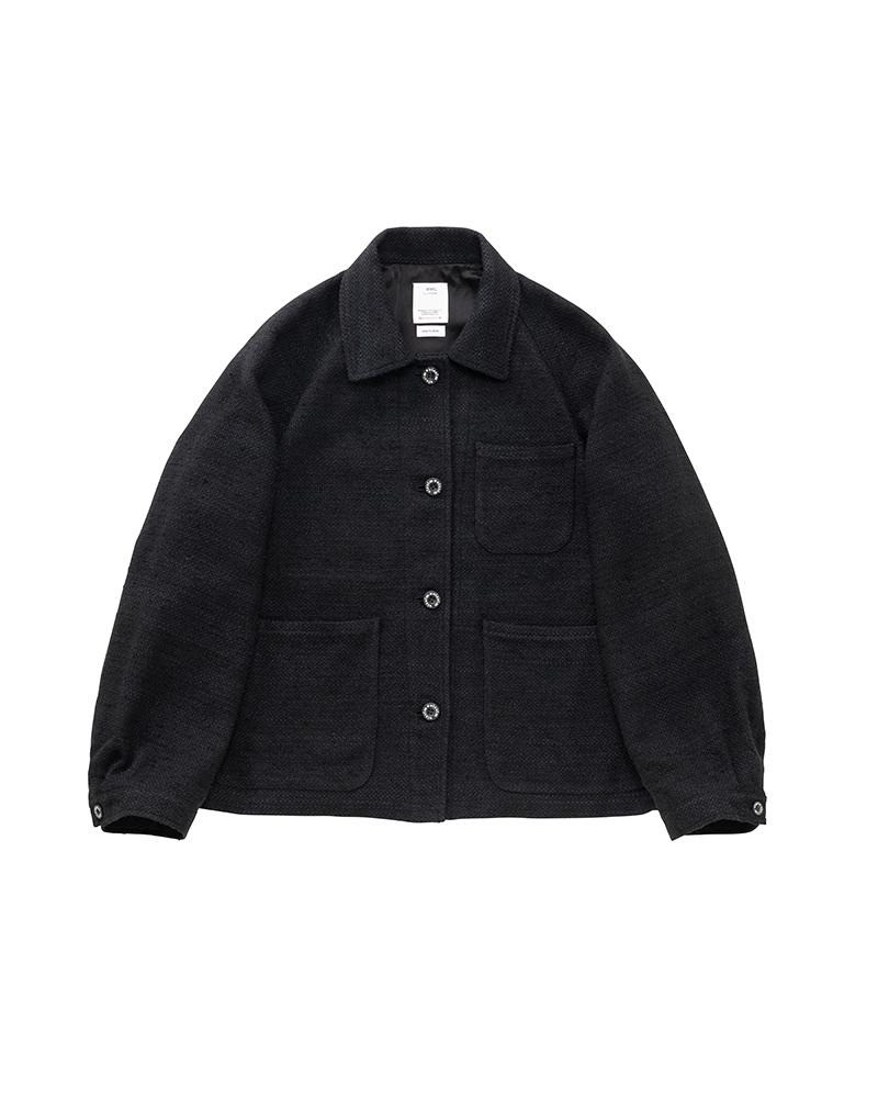 COVERALL (TUSSAR SILK) W BLACK 1