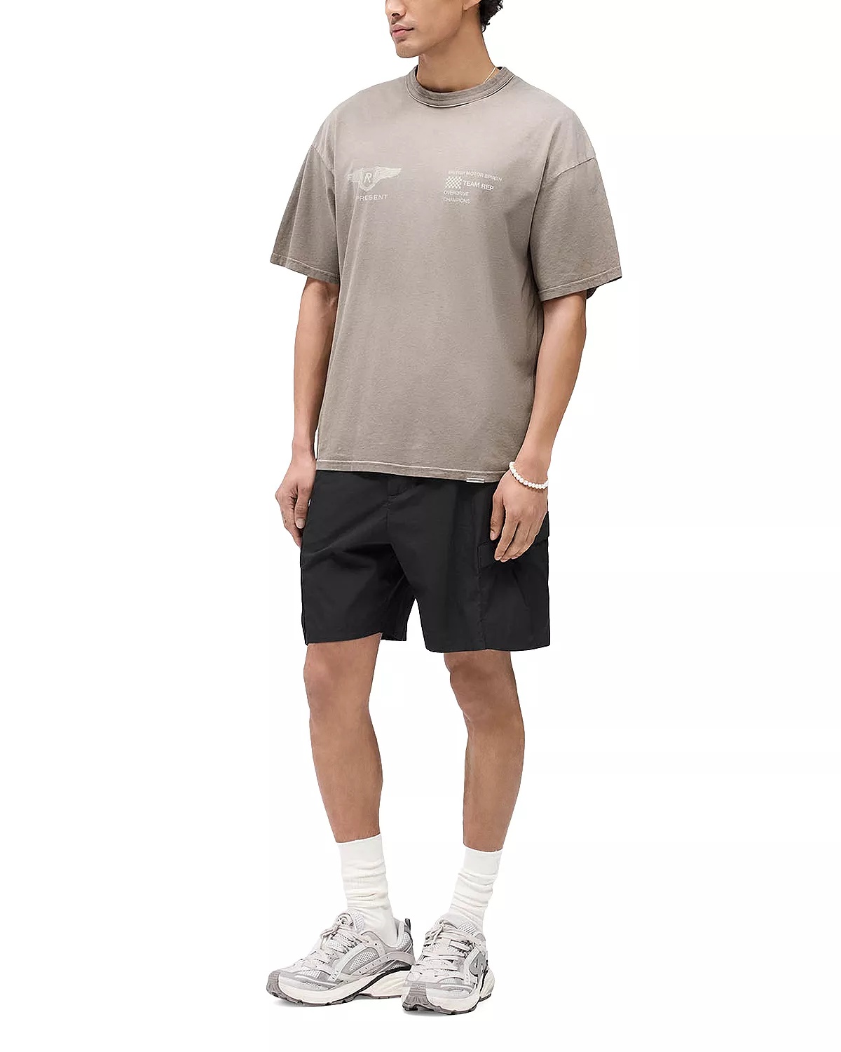 Team Oversized Fit Graphic Logo Tee - 3