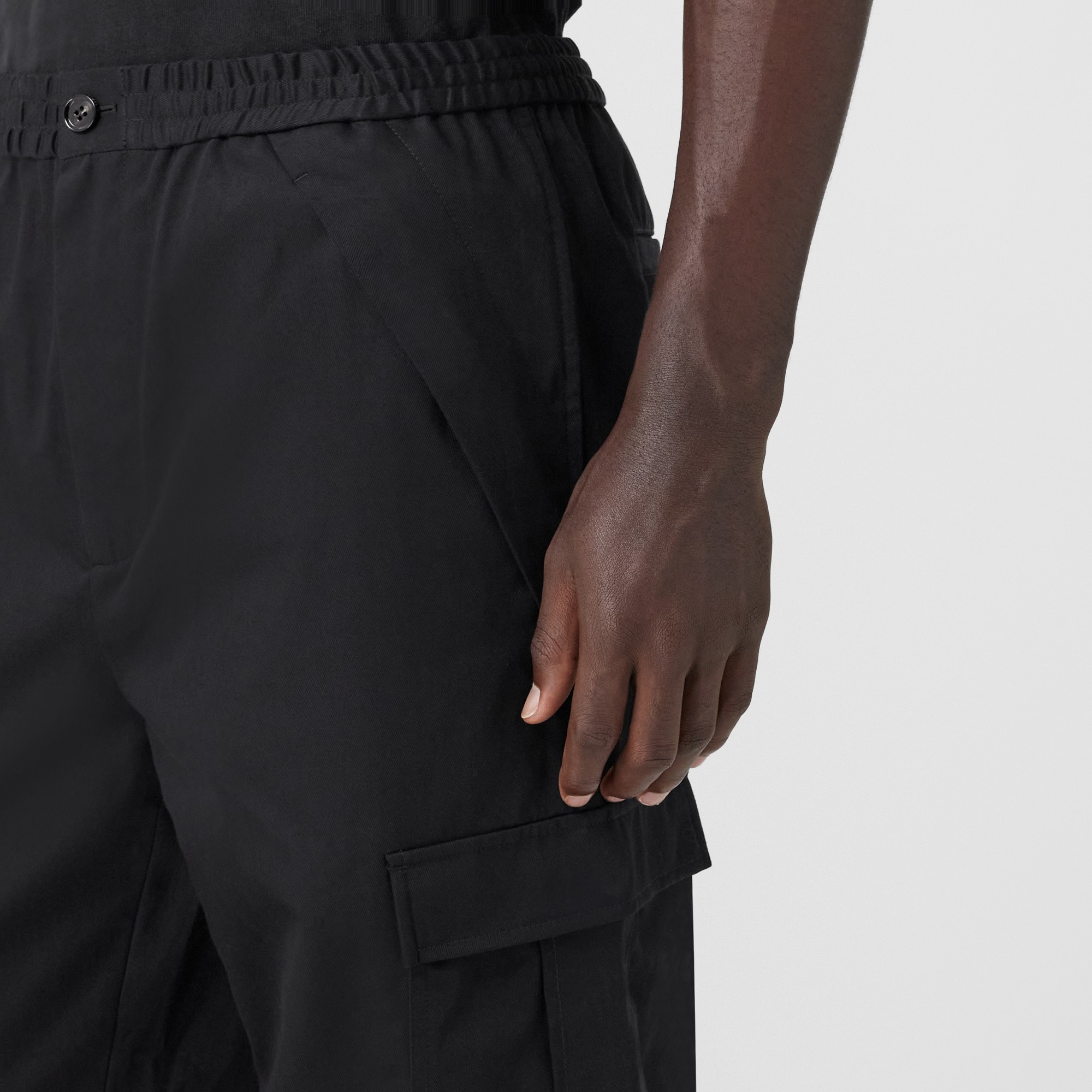Cotton Cargo Trousers - 4