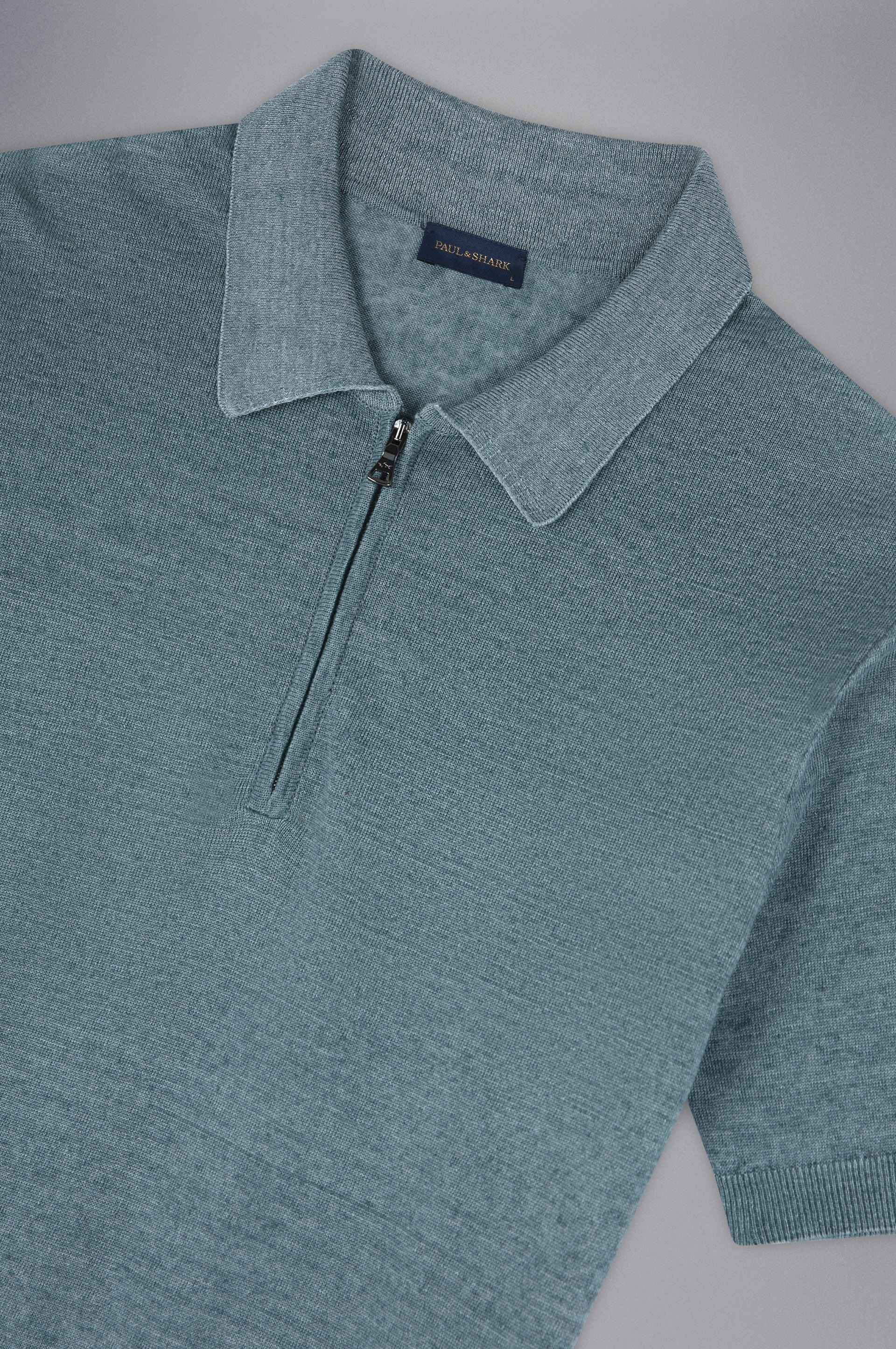 DELAVÉ LINEN POLO SHIRT - 5