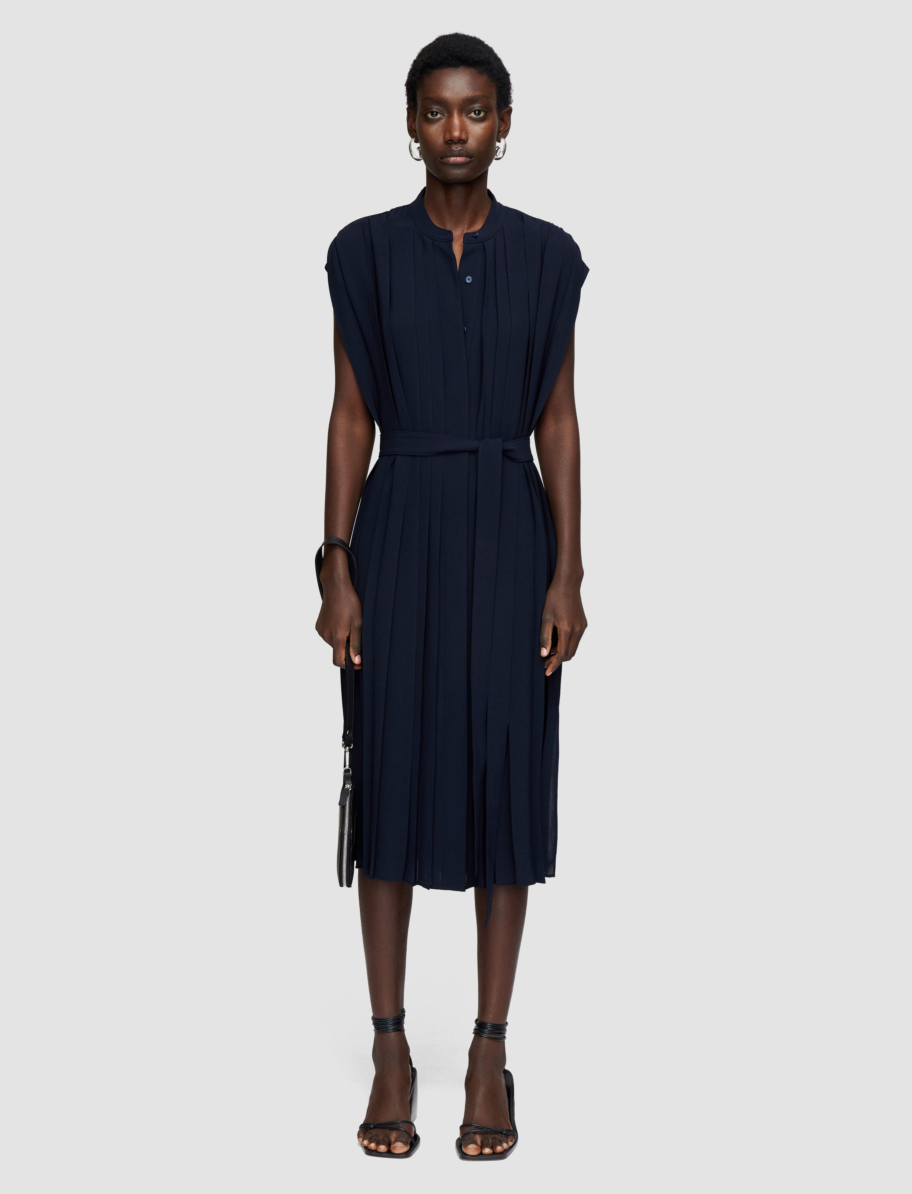 Davidge Airy Plissé Dress - 2