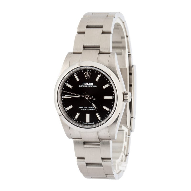 Rolex Oyster Perpetual 34 124200 Black Dial - 2