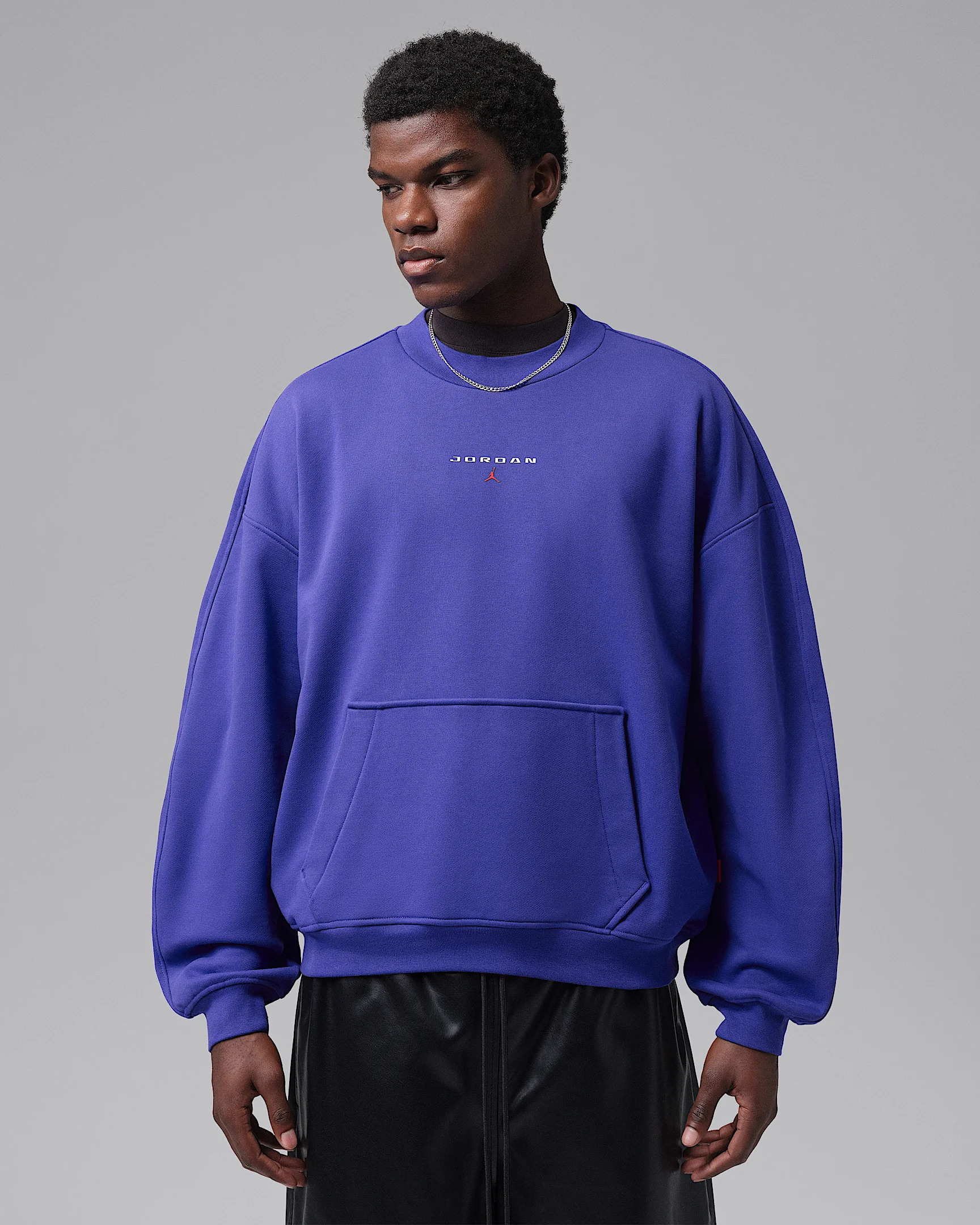 Jordan Flight Fleece Men's Crew-Neck Sweatshirt - 1