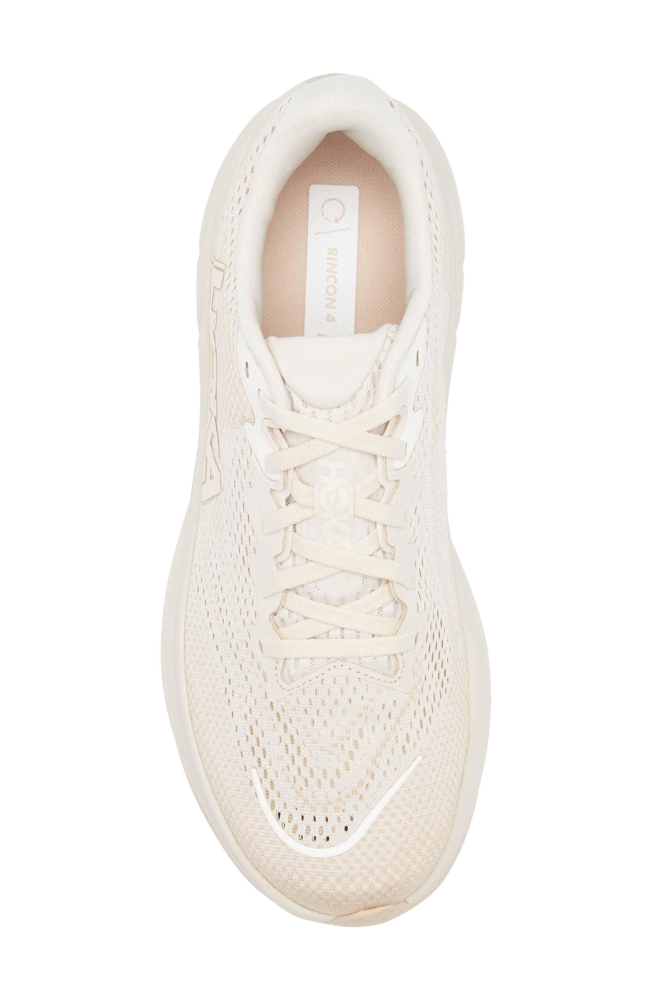HOKA Rincon 4 Running Shoe in Oatmeal /Oat Milk at Nordstrom - 5