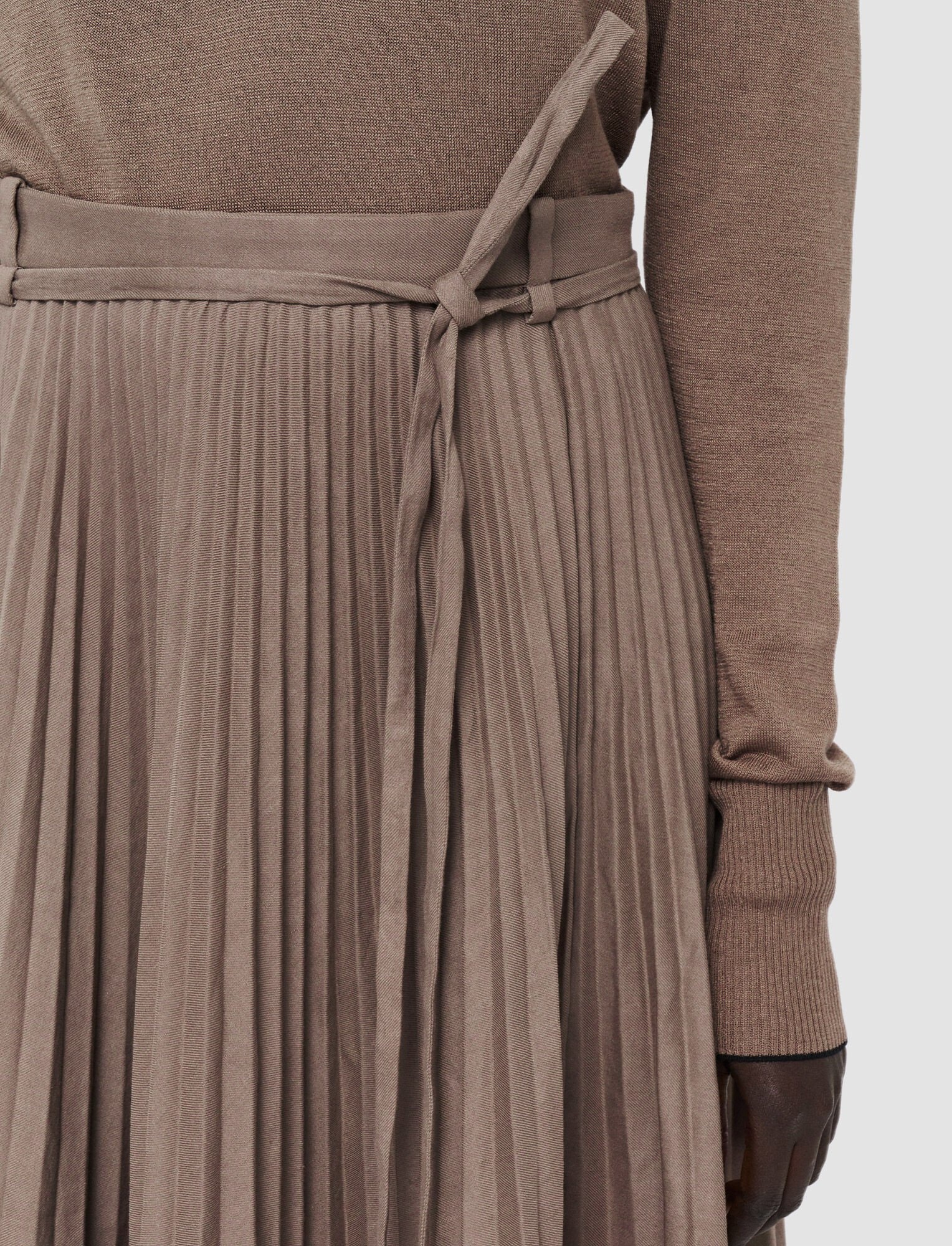 Linen Cotton Siddons Skirt - 4