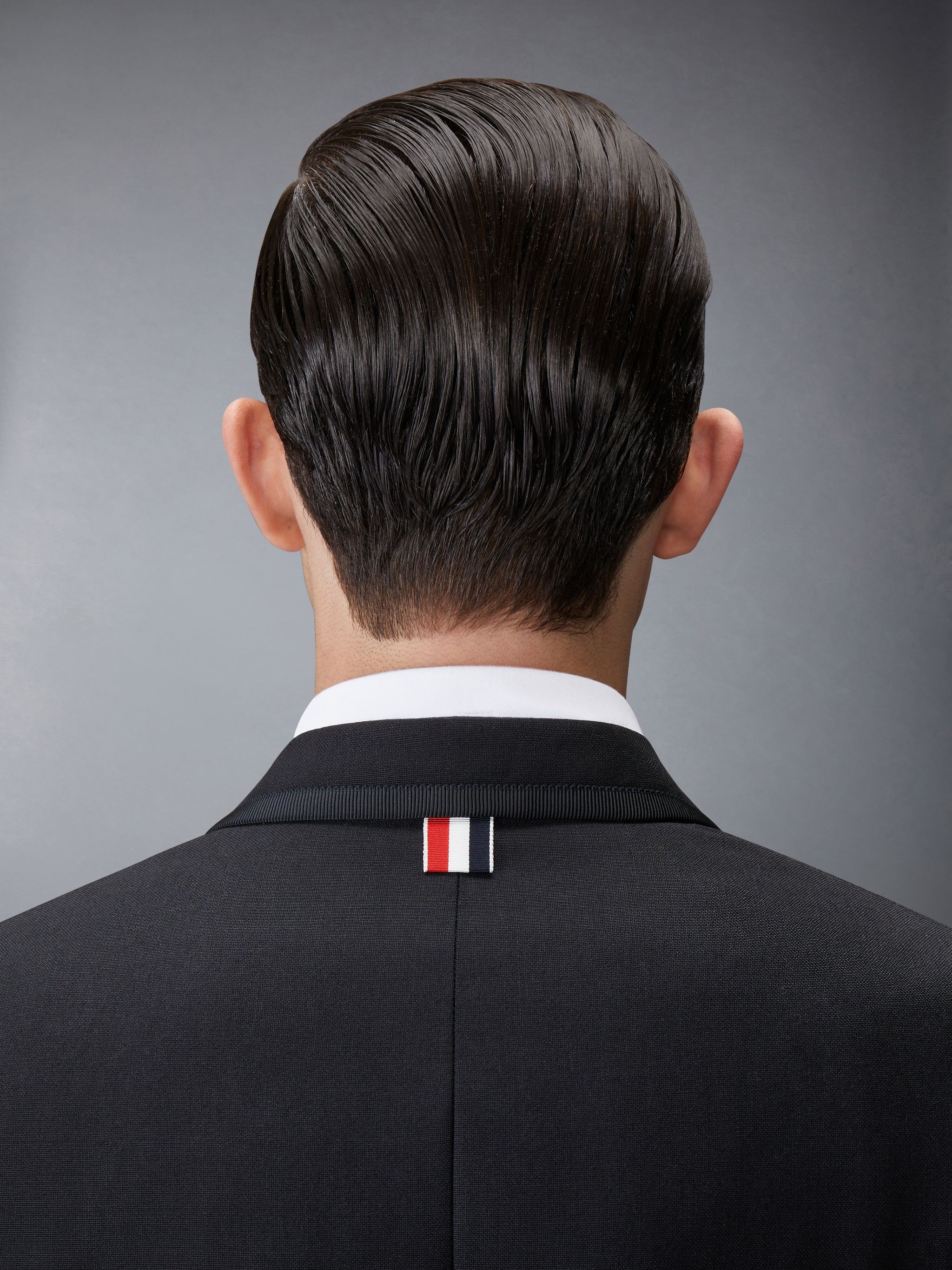 BLACK 2PLY MOHAIR CLASSIC TUXEDO - 8