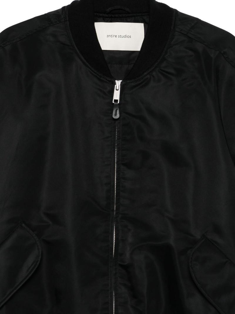 entire studios zip-fastening bomber jacket outlook