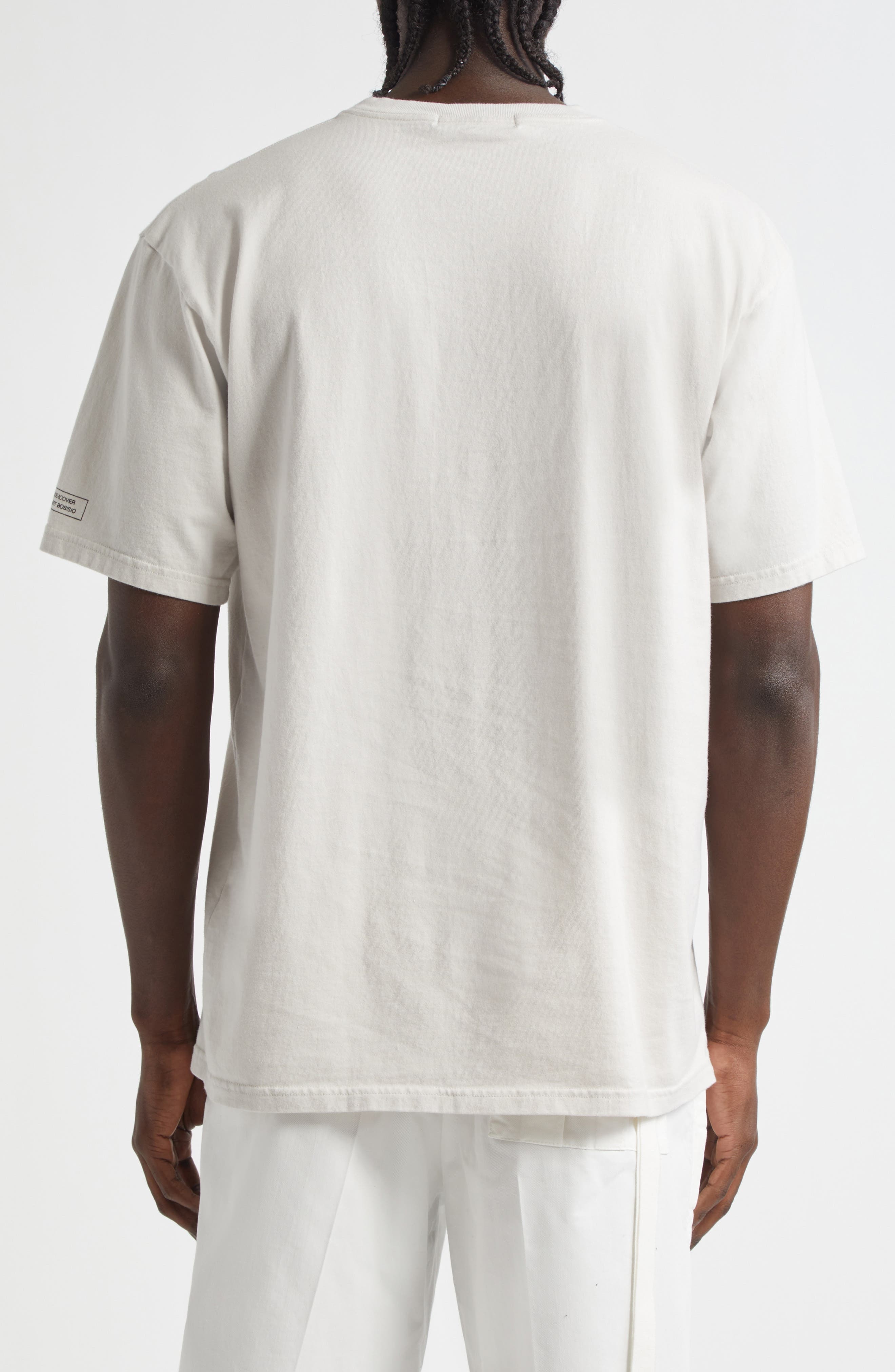 Undercover Robert Bosisio Patch T-Shirt in Light Beige Gray at Nordstrom - 2