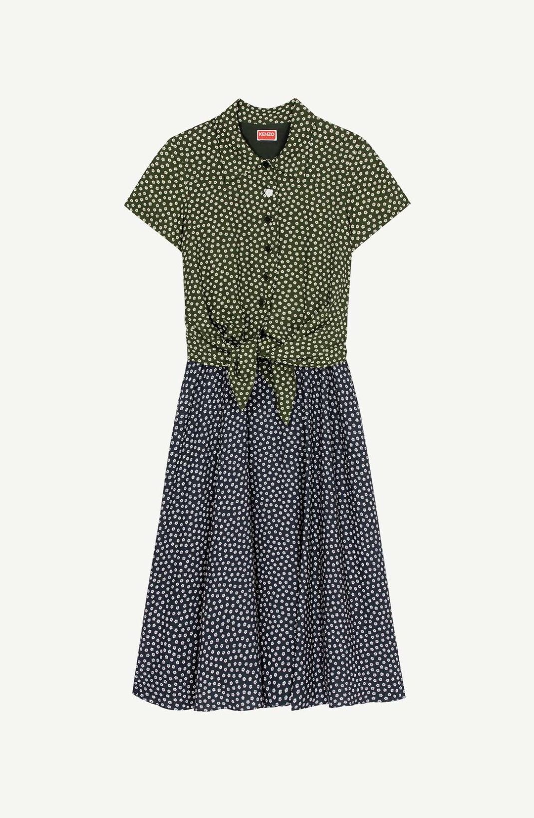 'Sakura Flower' midi dress - 5
