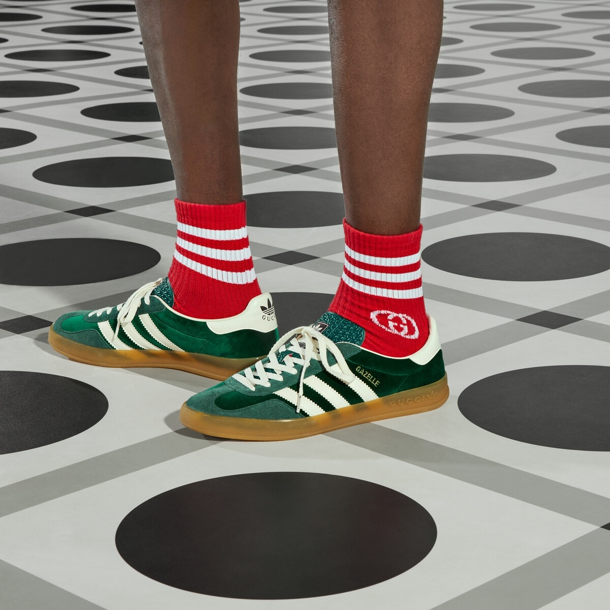 adidas x Gucci ankle socks - 3
