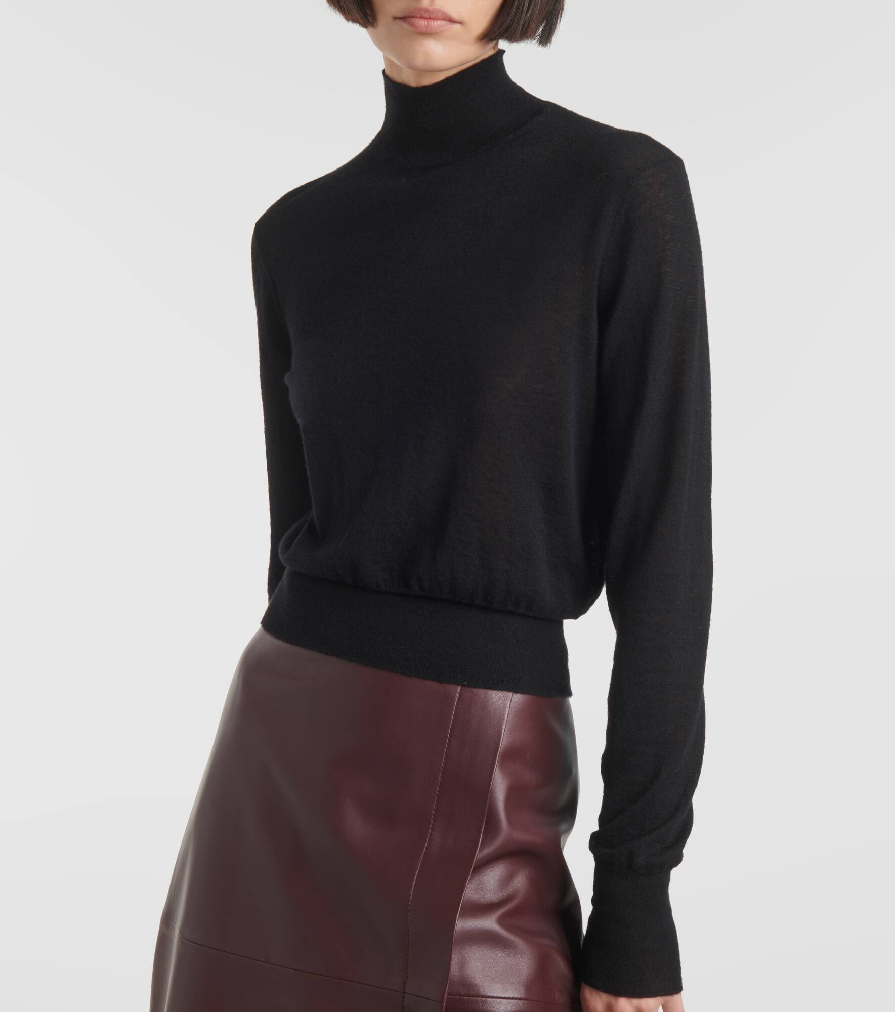 Cashair cashmere turtleneck sweater - 5