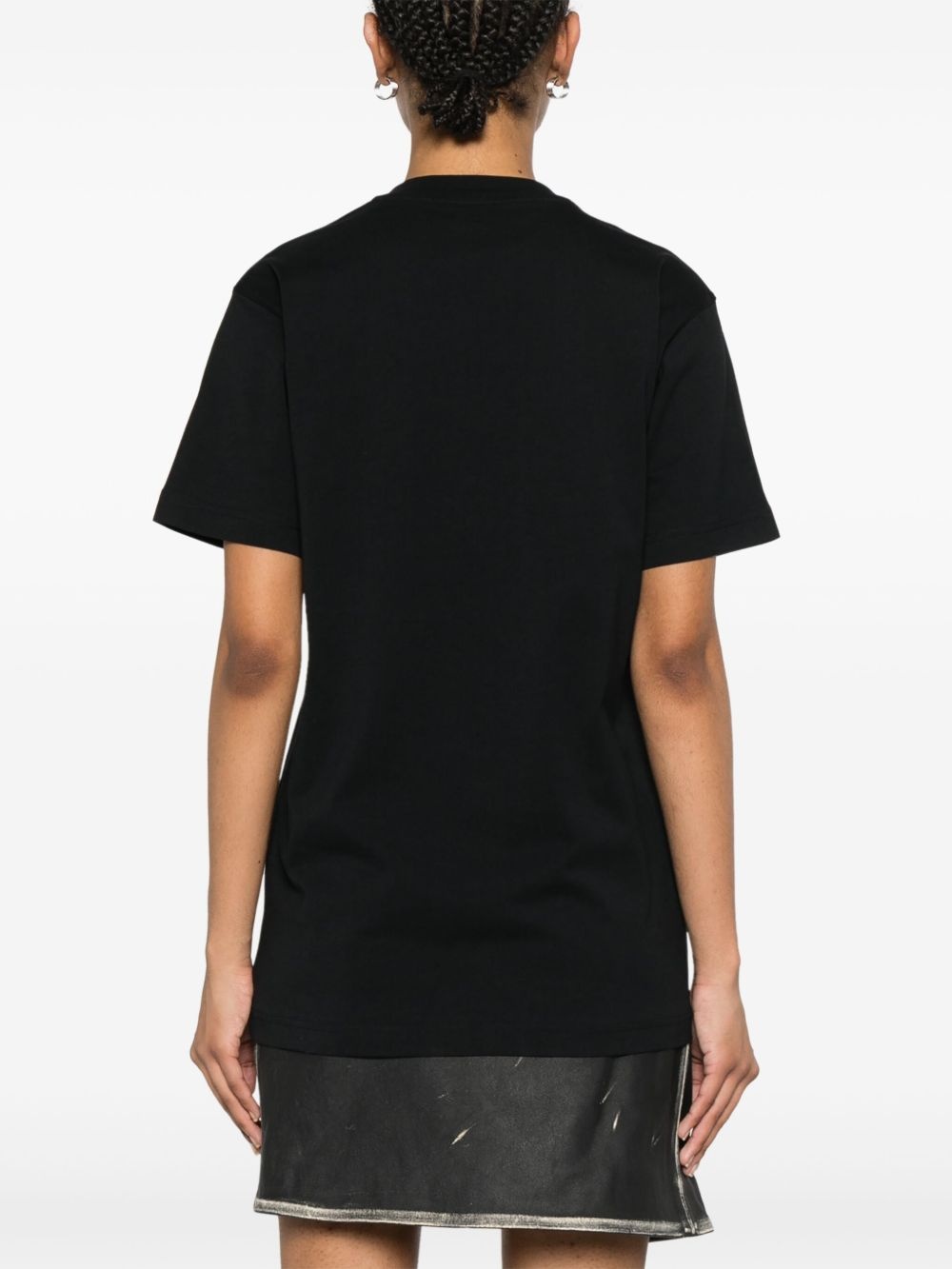 embroidered-logo T-shirt - 4