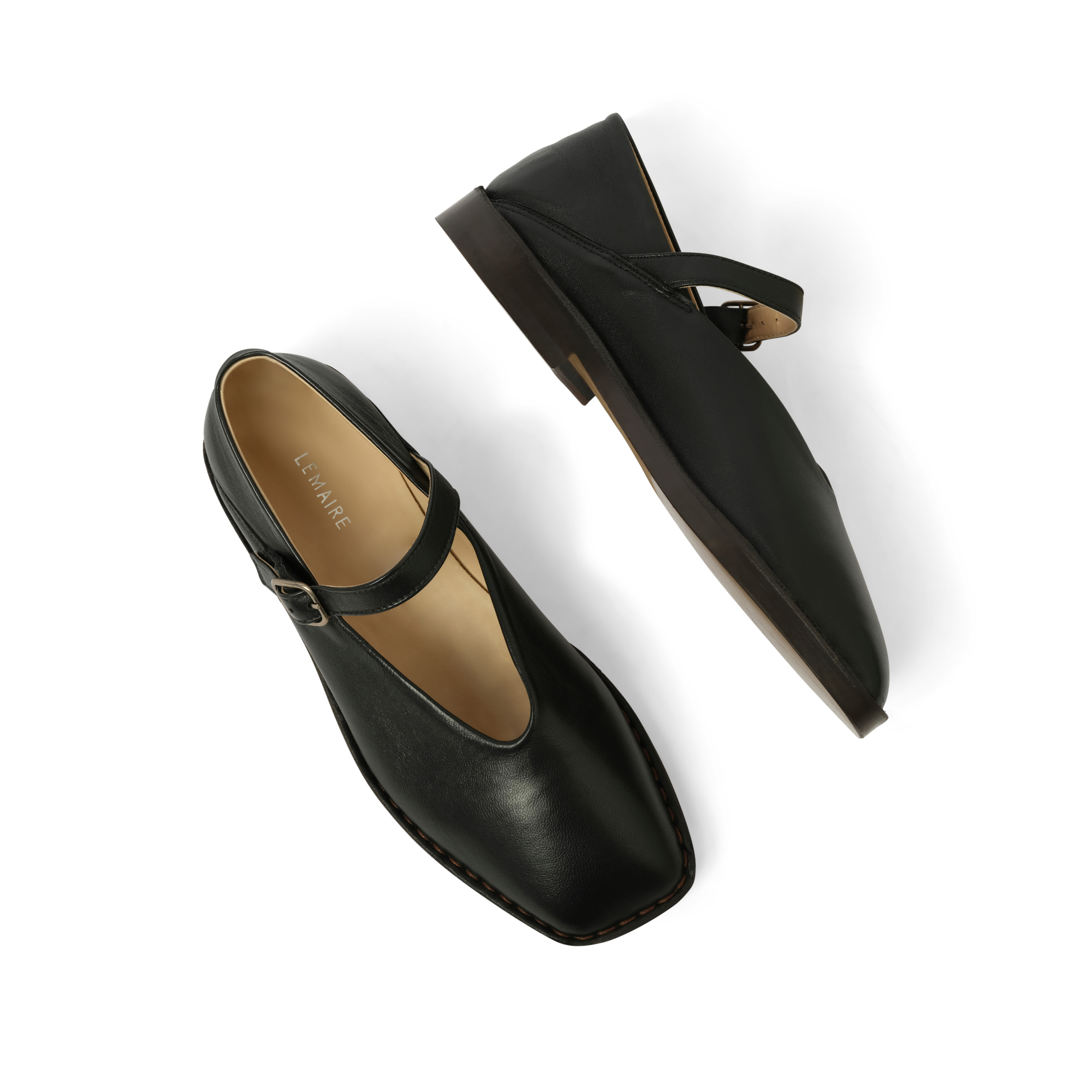 Ballerina Shoes in Black - 4