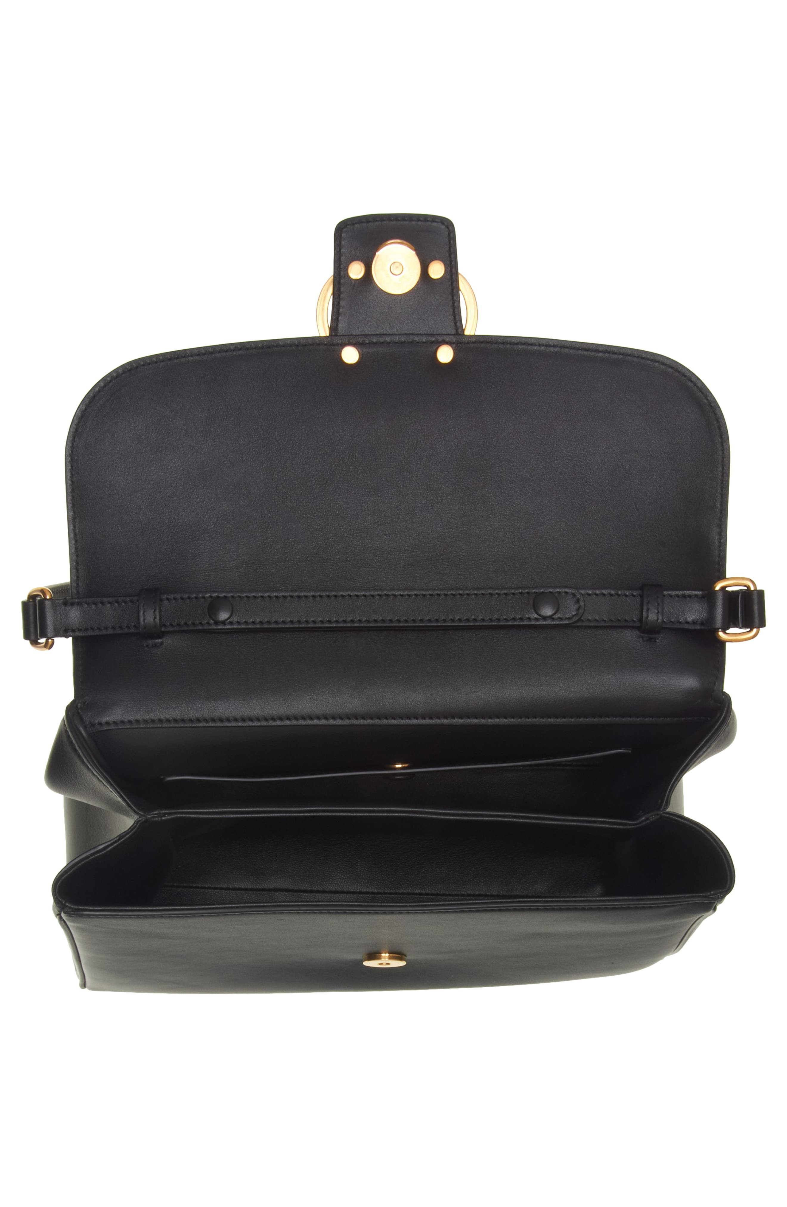 Valentino Garavani Large 9TO5 Leather Top Handle Bag in Nero at Nordstrom - 5
