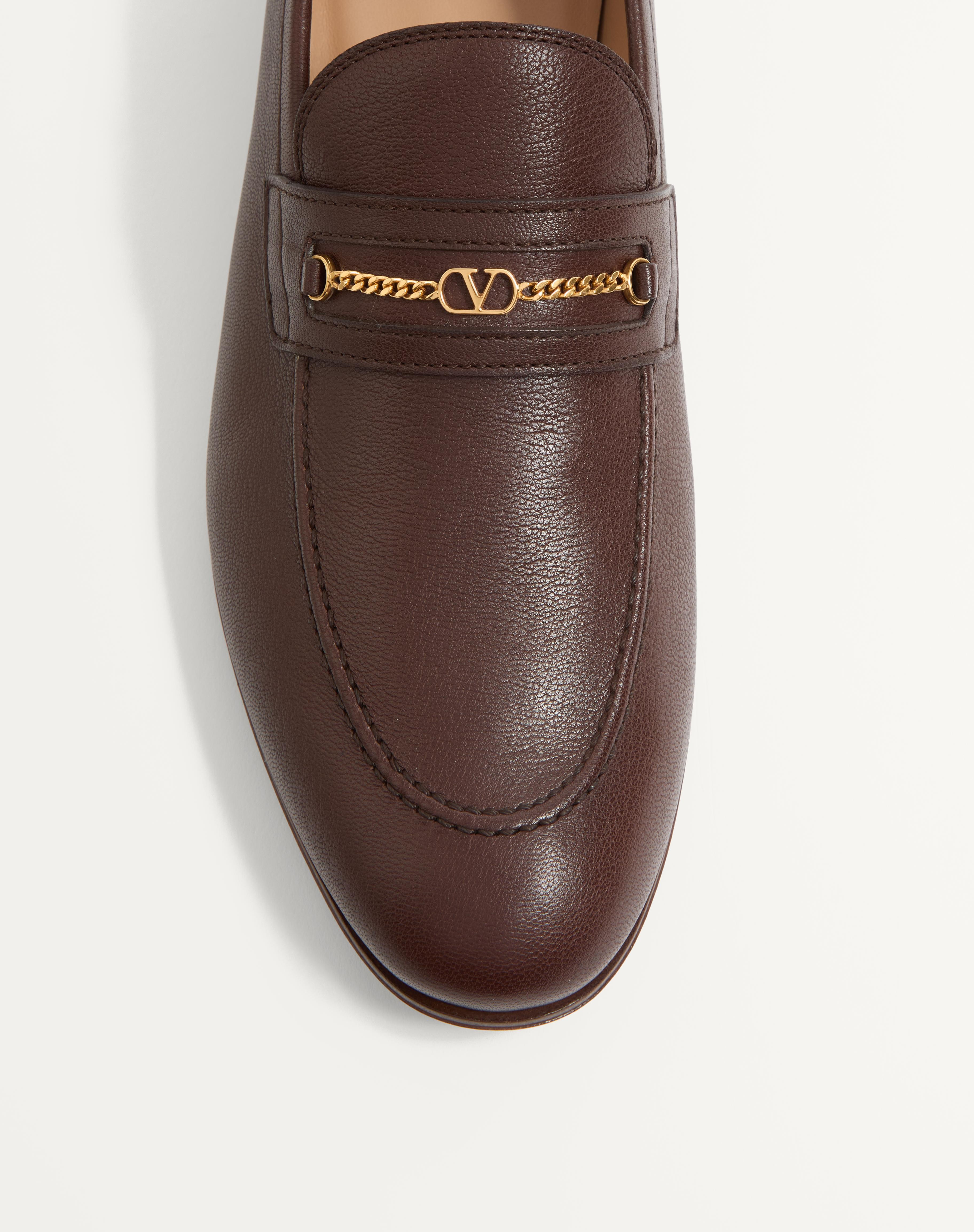 VLOGO SIGNATURE KIDSKIN MOCCASIN - 6