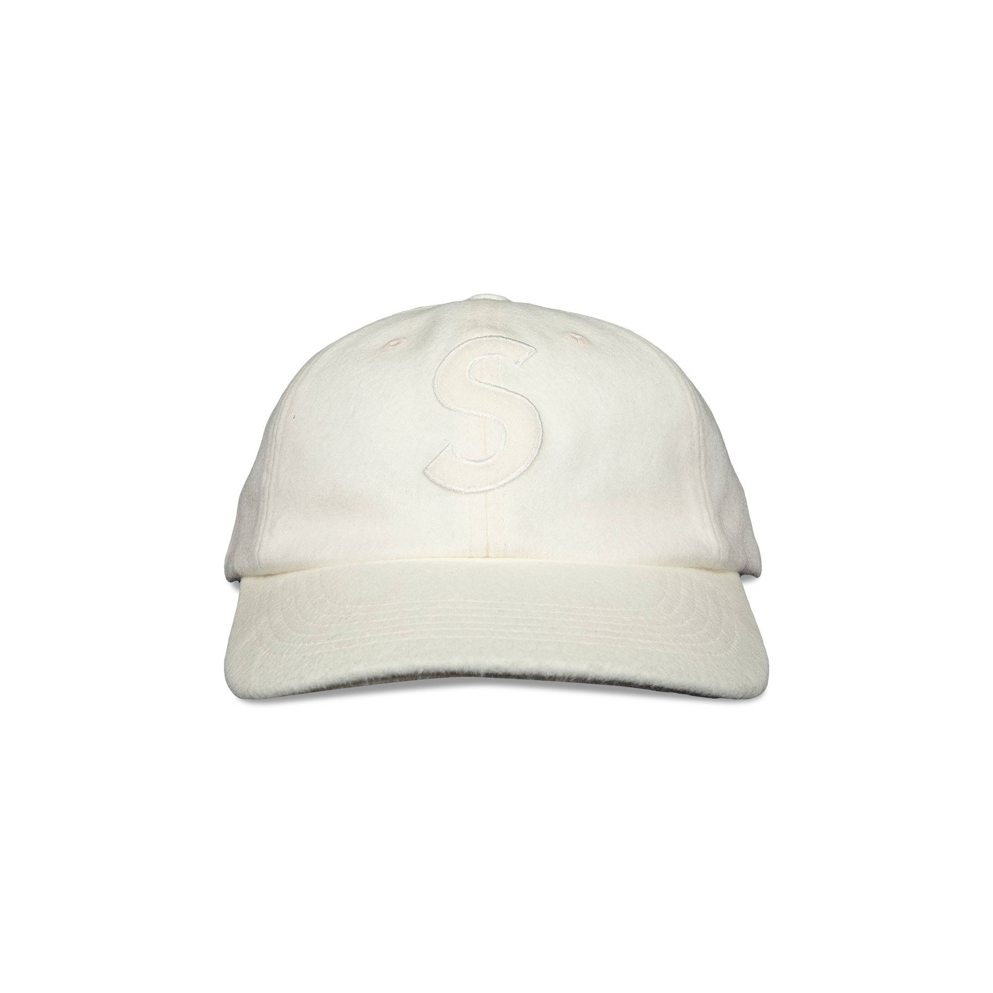 Supreme Wool S Logo 6-Panel 'White' - 1