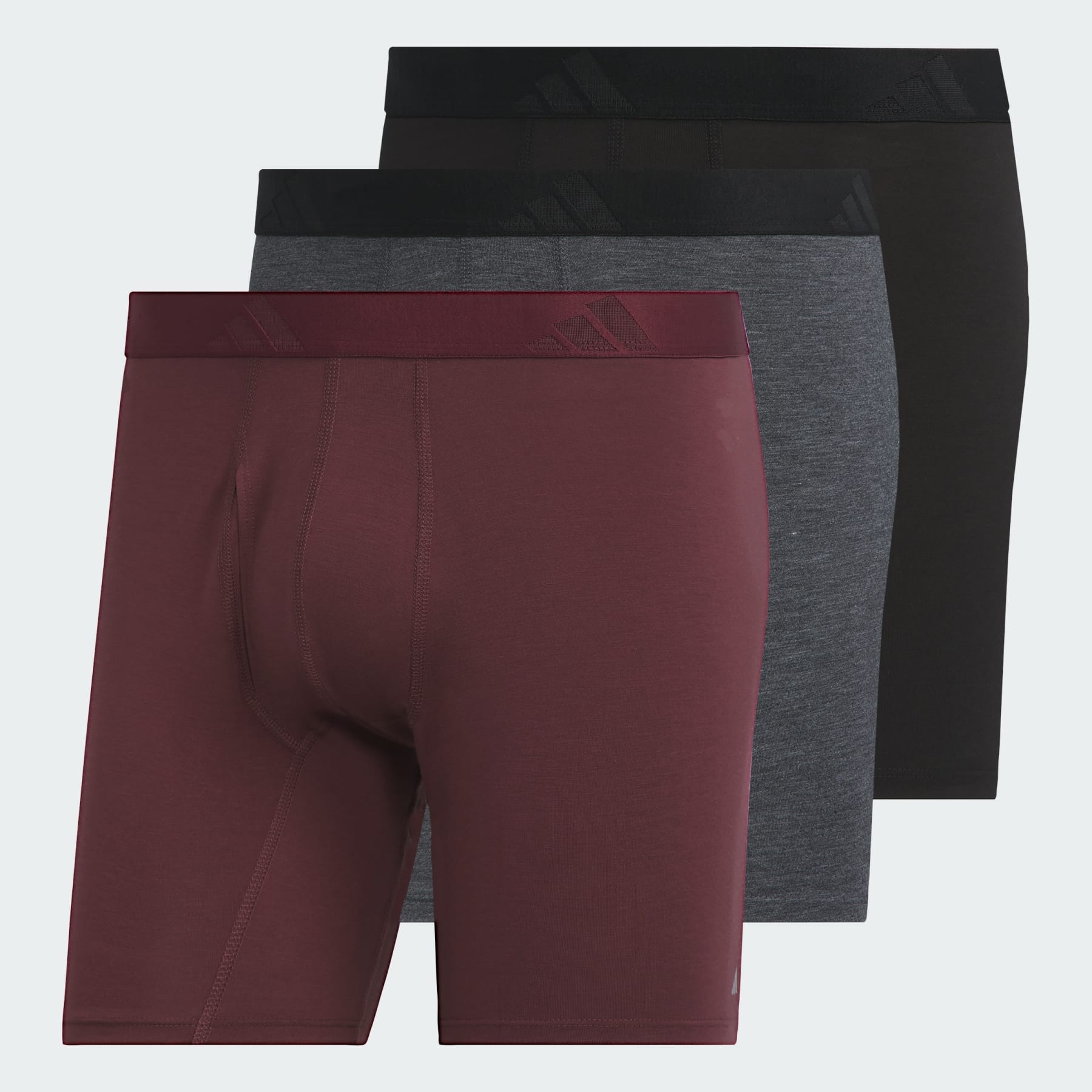 Luxe Comfort 3-Pack Boxer Briefs - 1