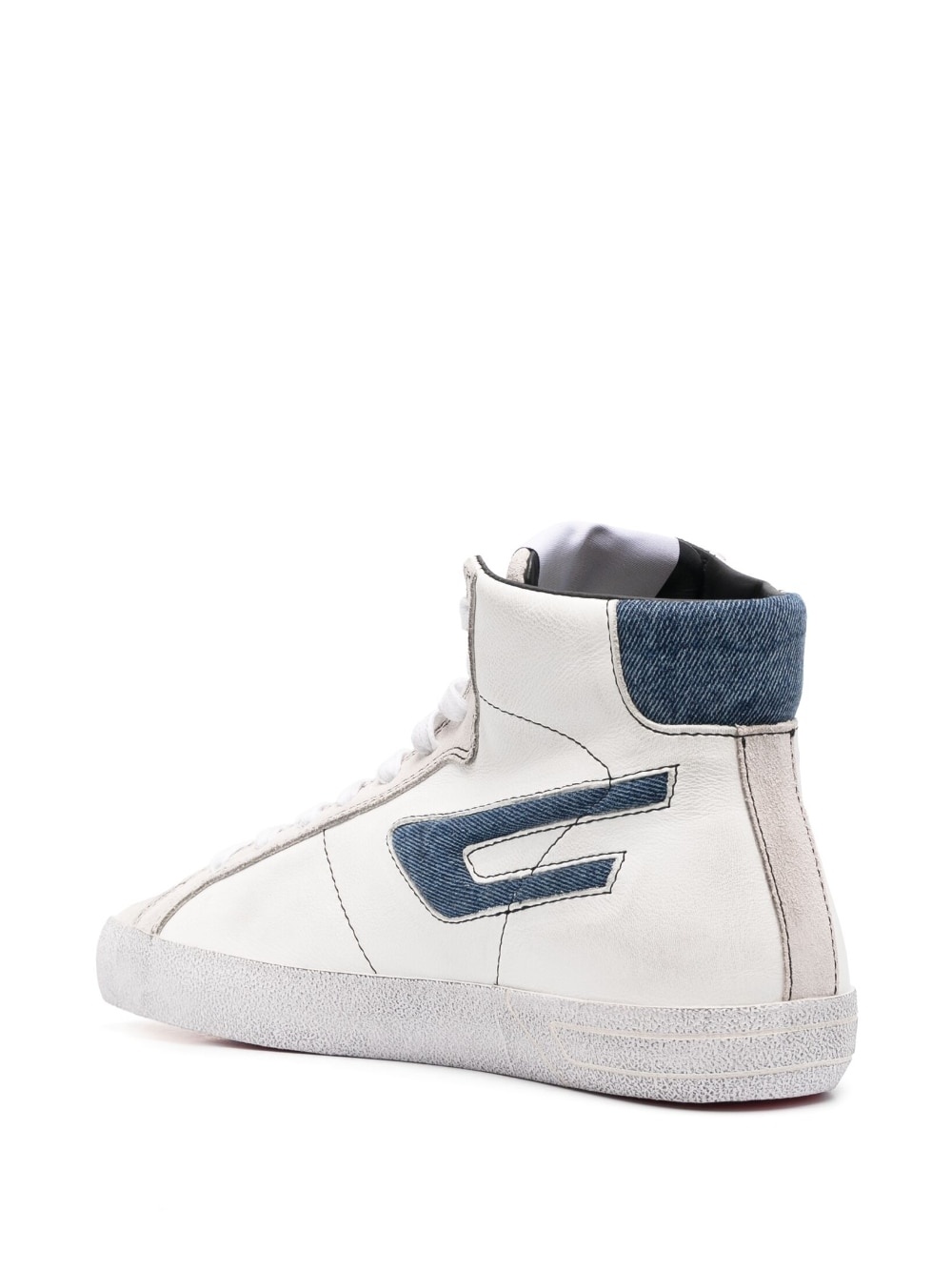 logo-print high-top sneakers - 3