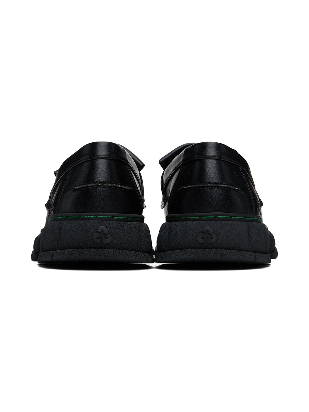 Black Progres II Metal Loafers - 2