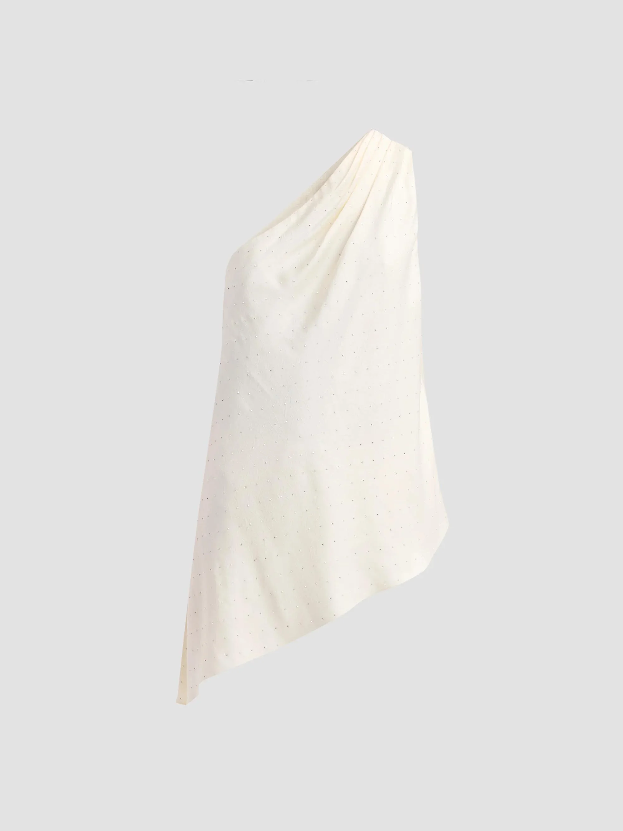 Women's Kim Satin Top - White - 1