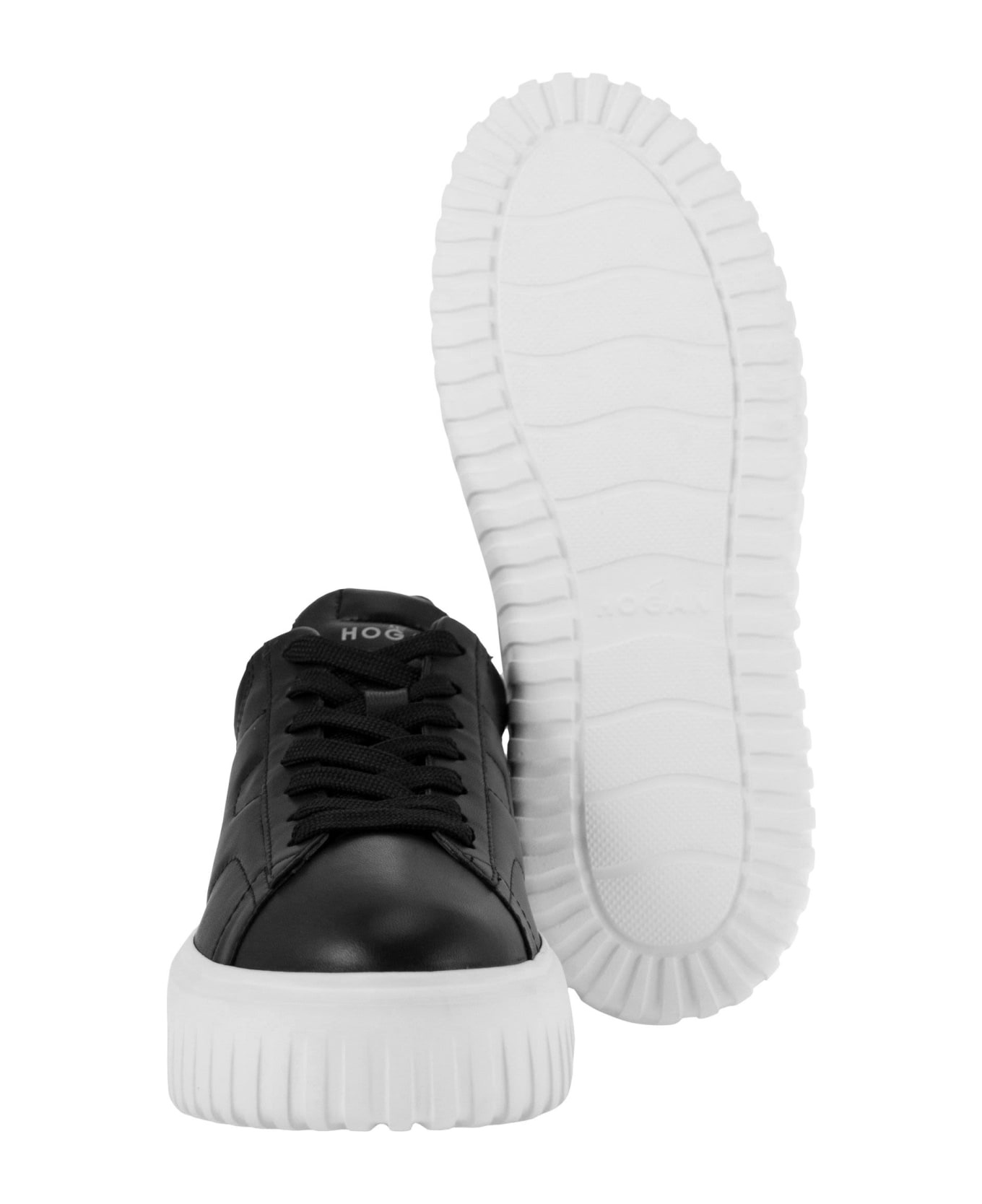 H-stripes Sneakers In Nappa Leather - 5