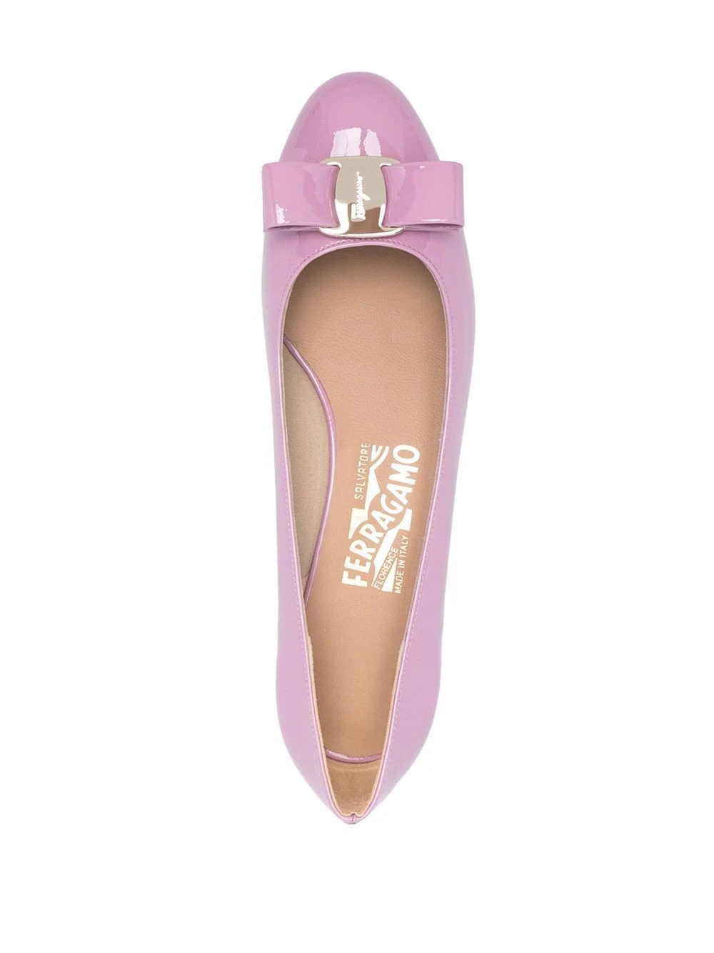 bow-detail logo-plaque pumps - 4