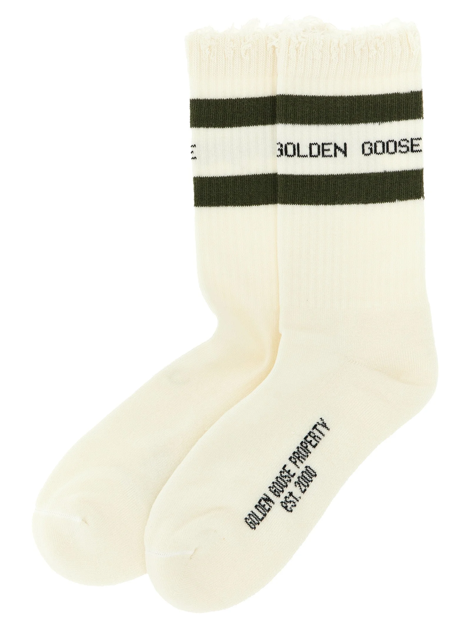 Golden Goose Women Distressed Socks - 1