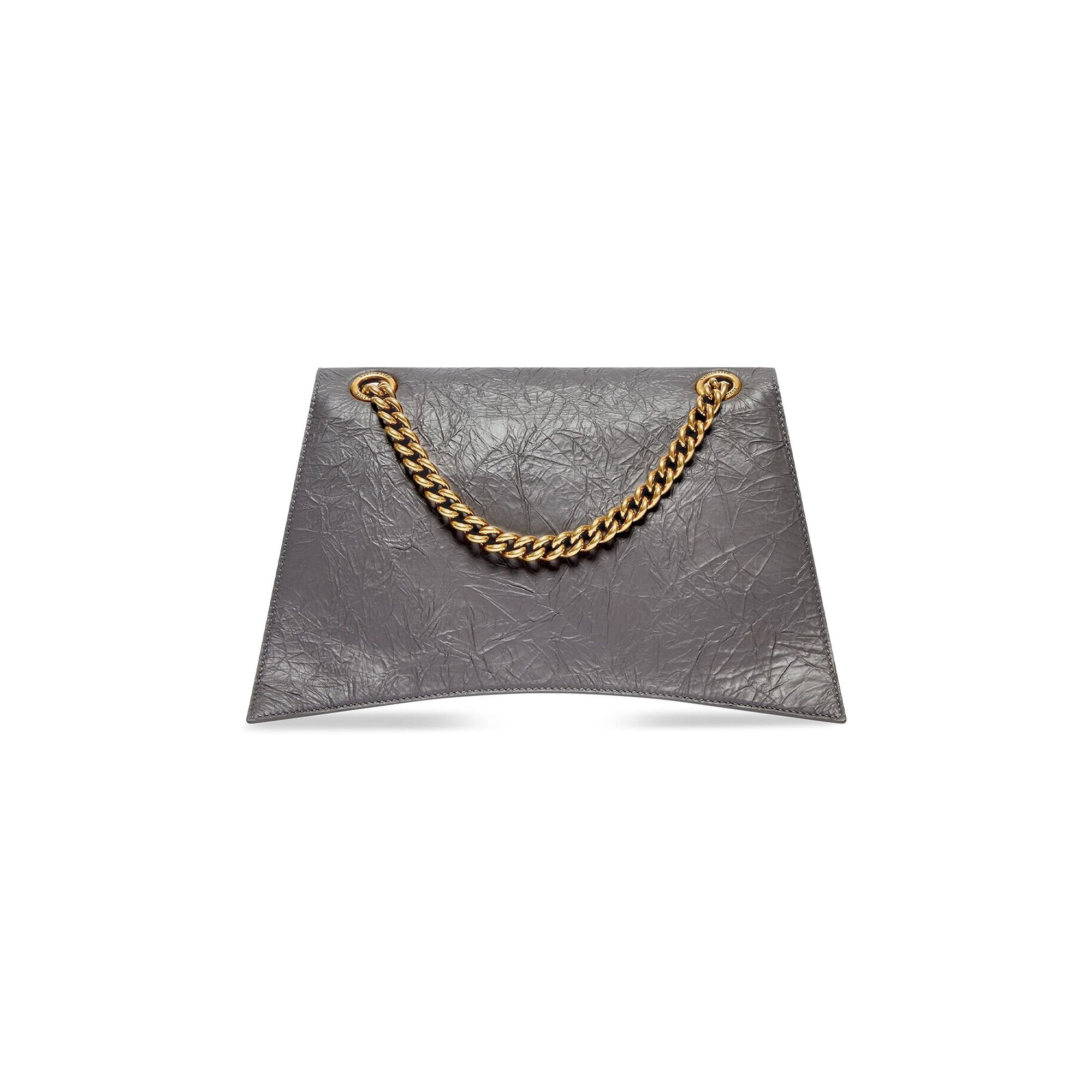 Balenciaga Medium Crush Chain Bag 'Dark Grey' - 2