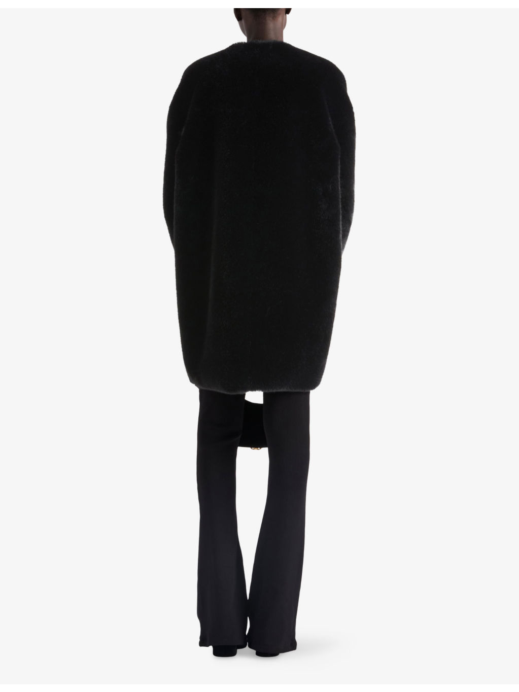 Aspen Round-Neck Faux-Fur Coat - 4