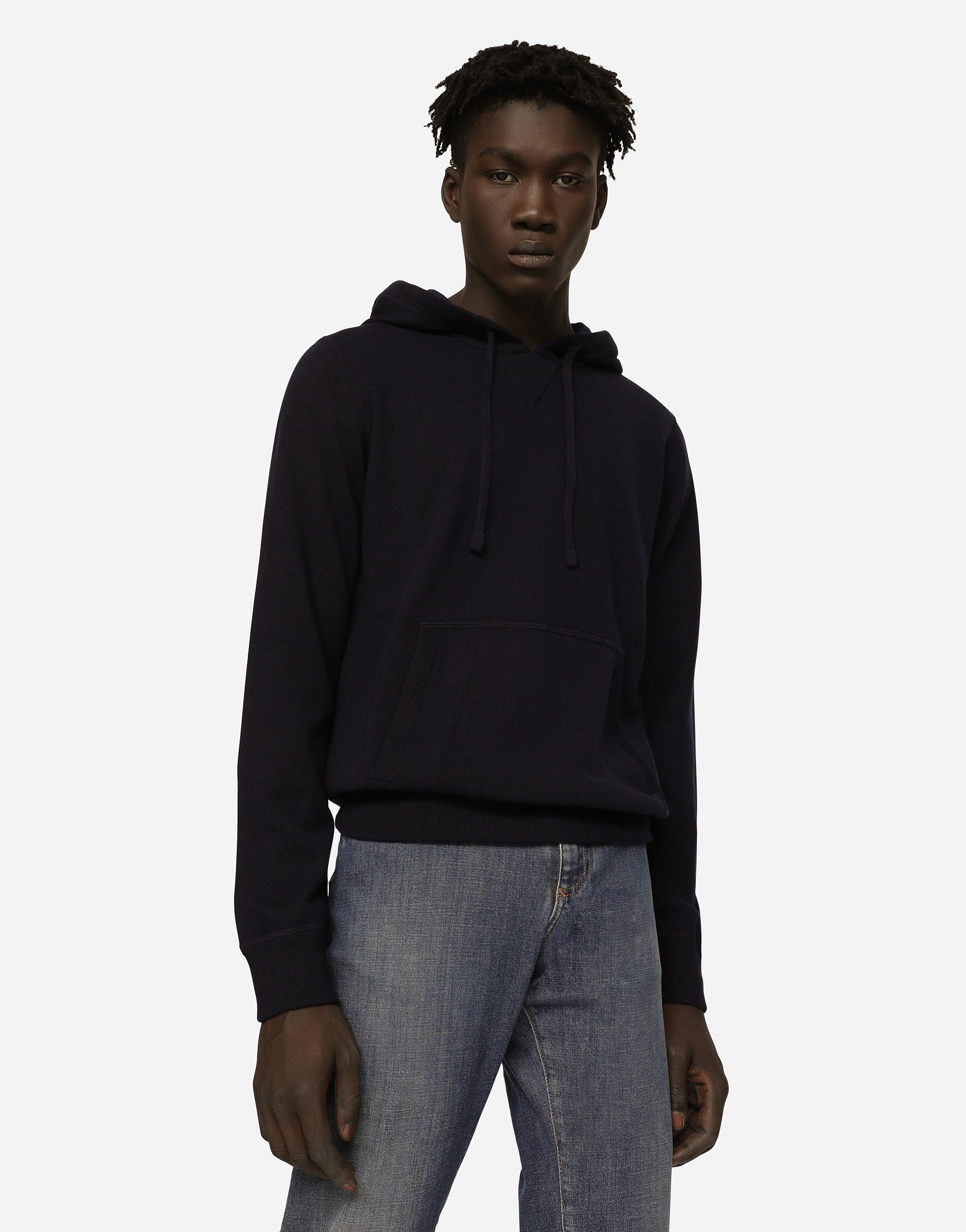 Hooded cashmere pullover - 2