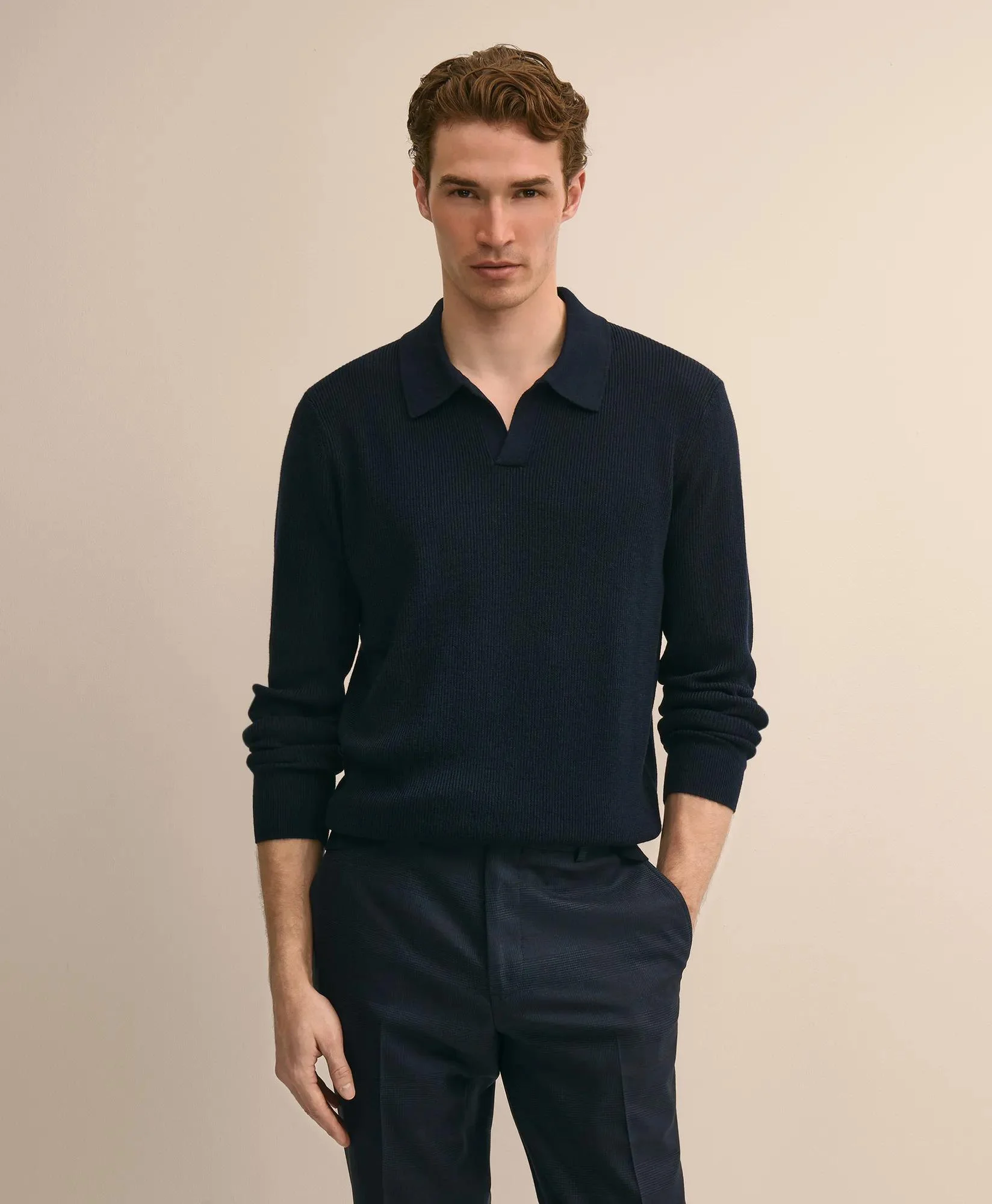Performance Series Johnny Collar Sweater - 1