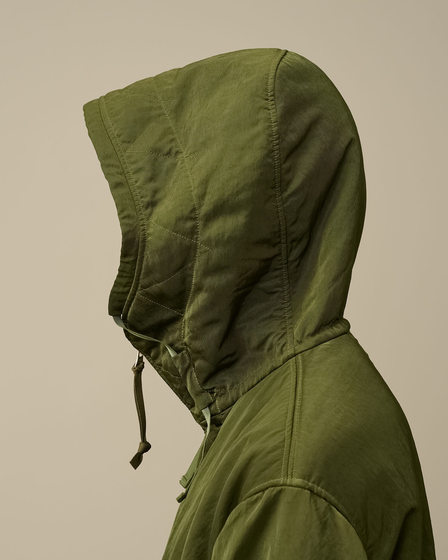 Nylon B Lined Hooded Parka - 5