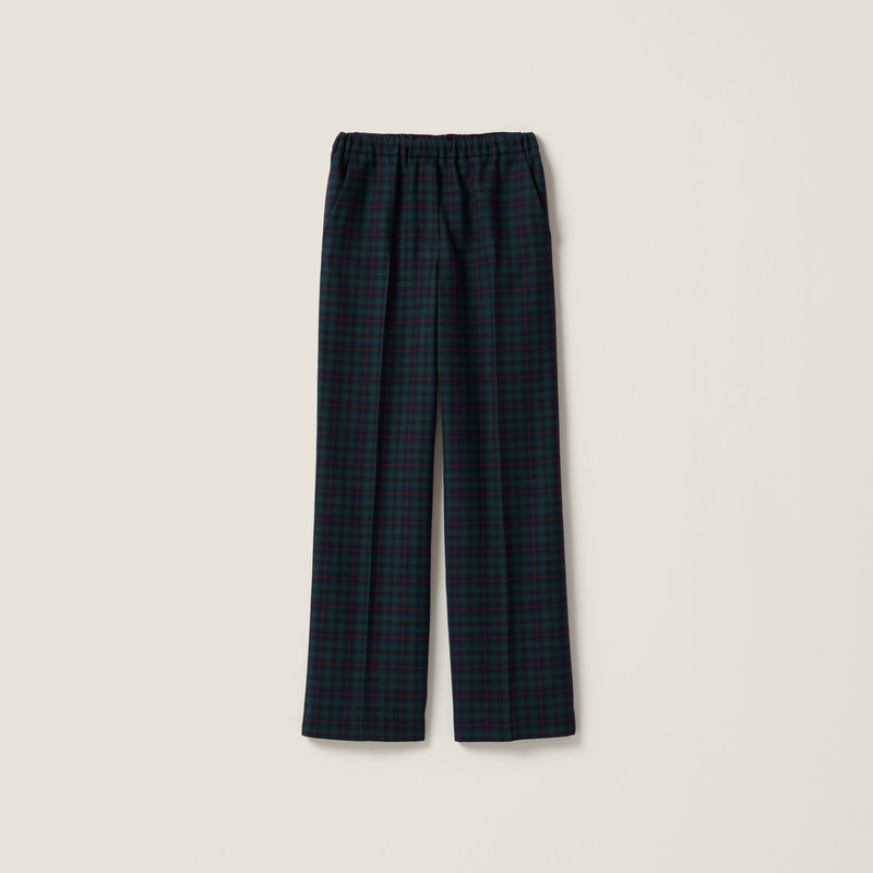 Plaid pants 1