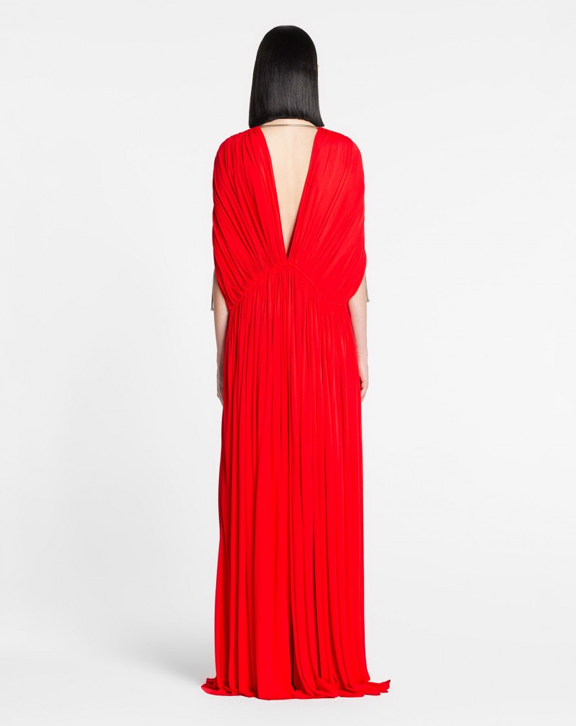 DRAPED MAXI DRESS - 3