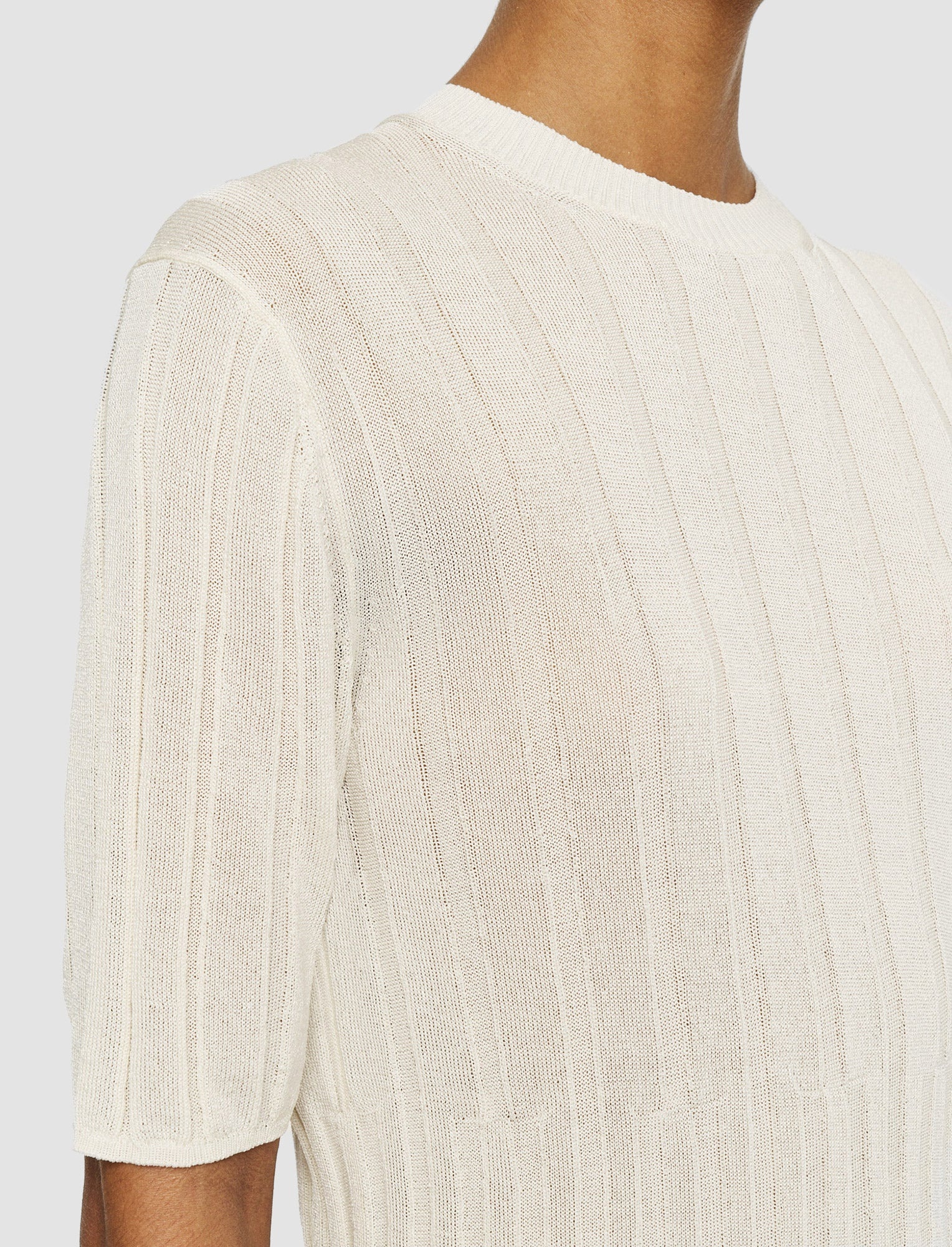 Crisp Rayon Knitted T-Shirt - 5
