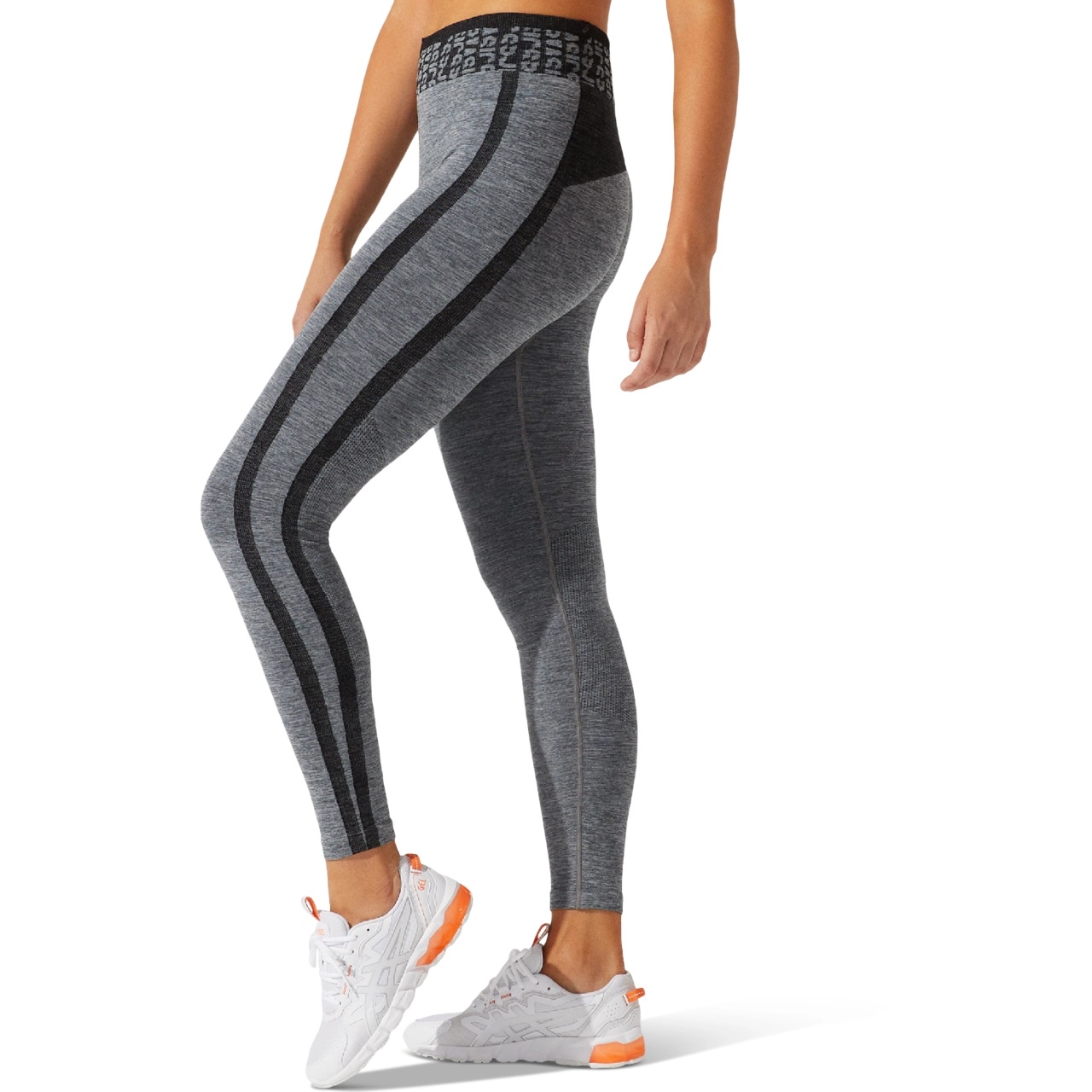 WOMEN'S CROPPED ASICS LOGO  SEAMLESS TIGHT - 3