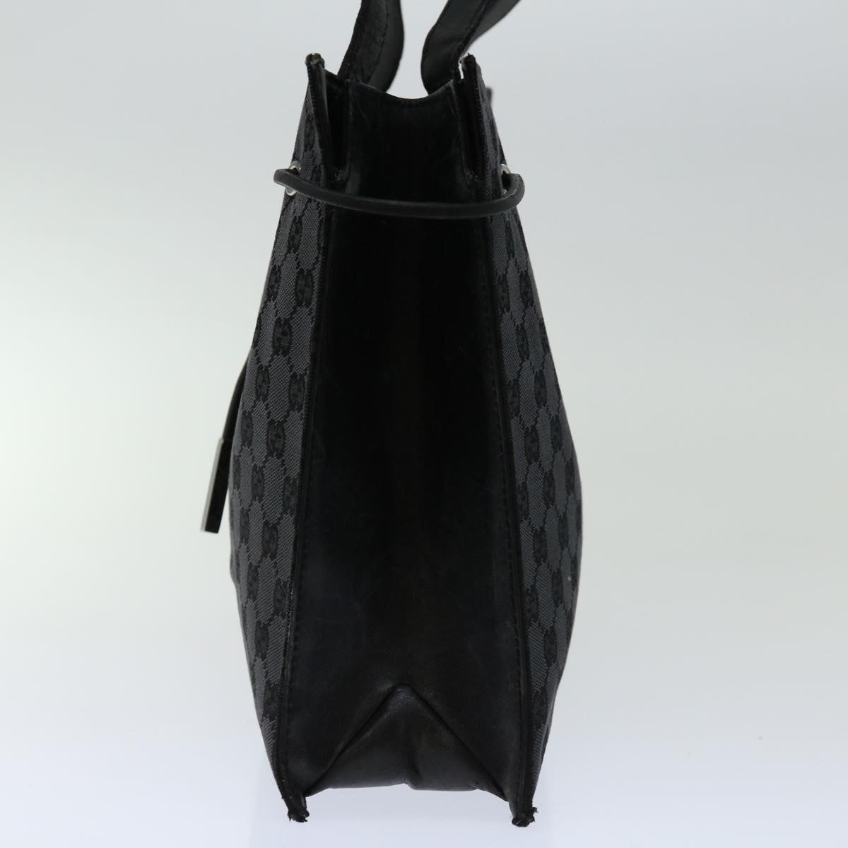 GUCCI GG Canvas Tote Bag Black 002 - 4
