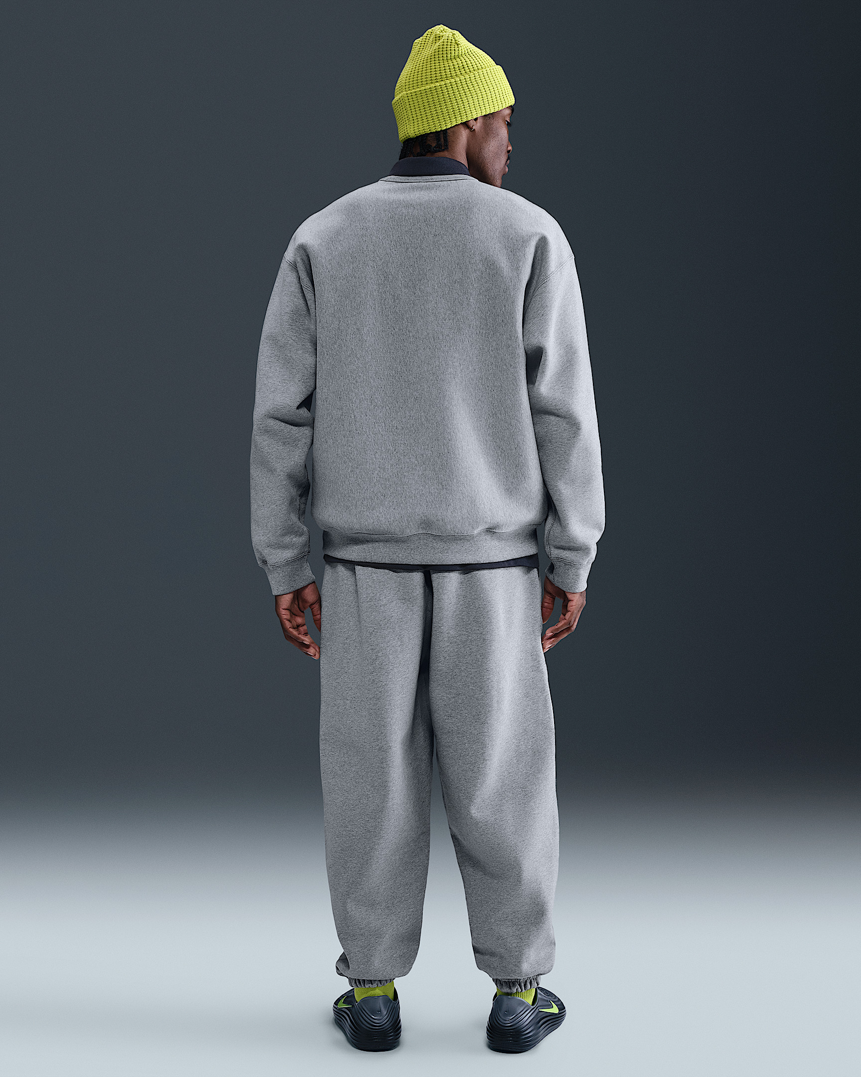 Nike Solo Swoosh Men's Cuffed Fleece Pants - 4