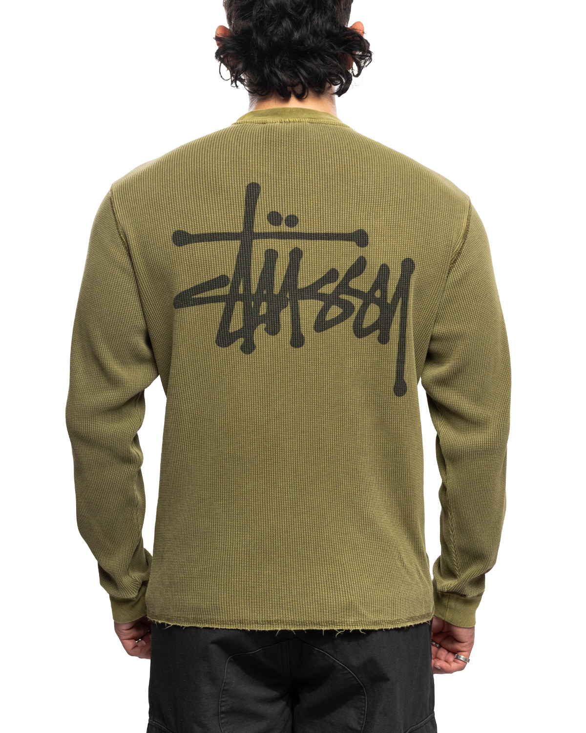☆送料・関税込☆Stussy☆BASIC STOCK LS THERMAL☆Light Blue