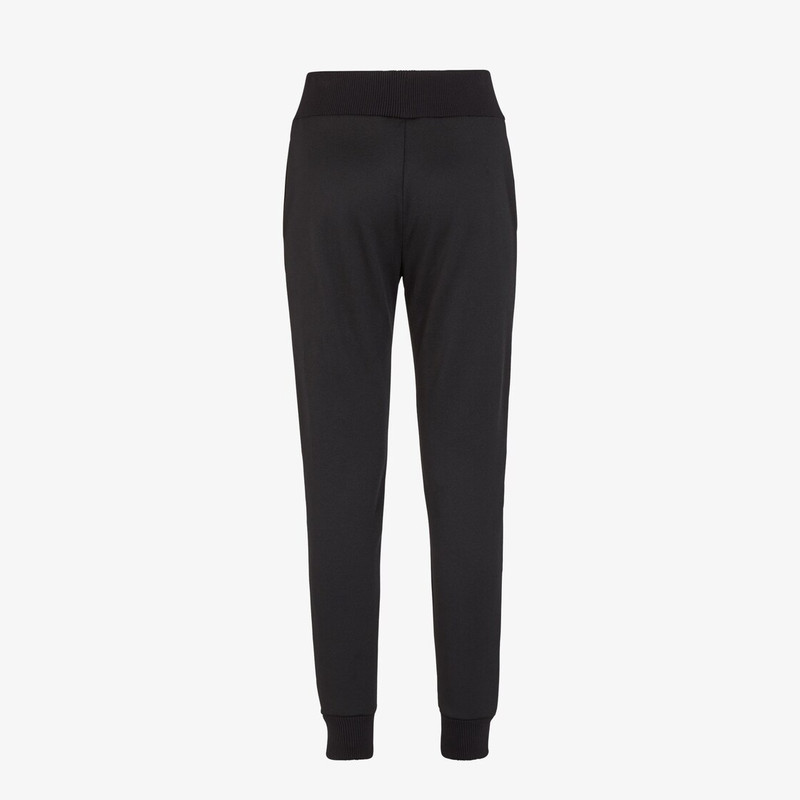 FENDI Black jersey jogging pants outlook