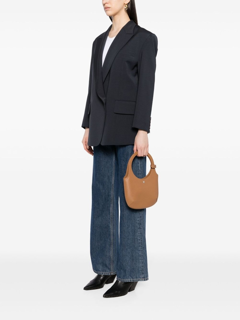 courrèges Holy leather tote bag outlook