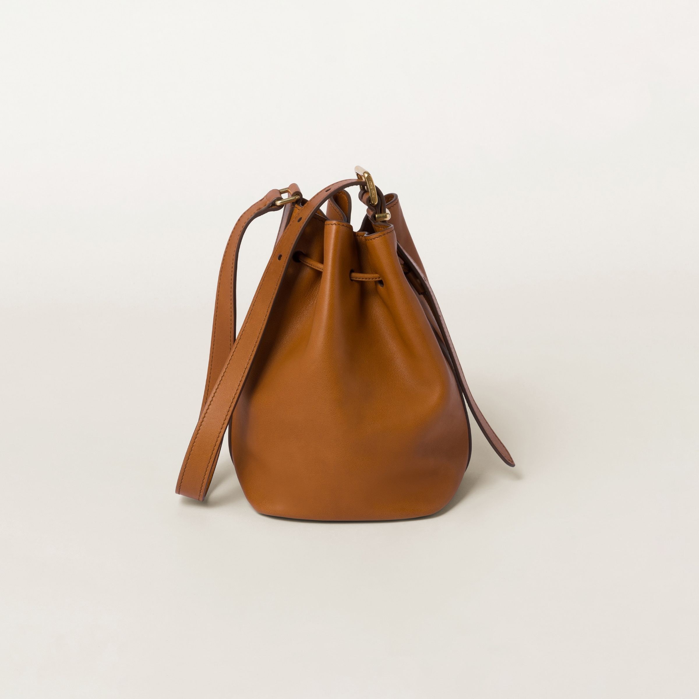 Leather bucket bag - 4