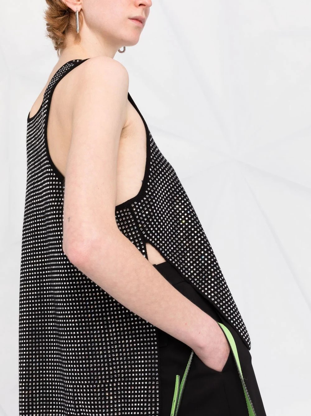 square mirrored vest top - 3