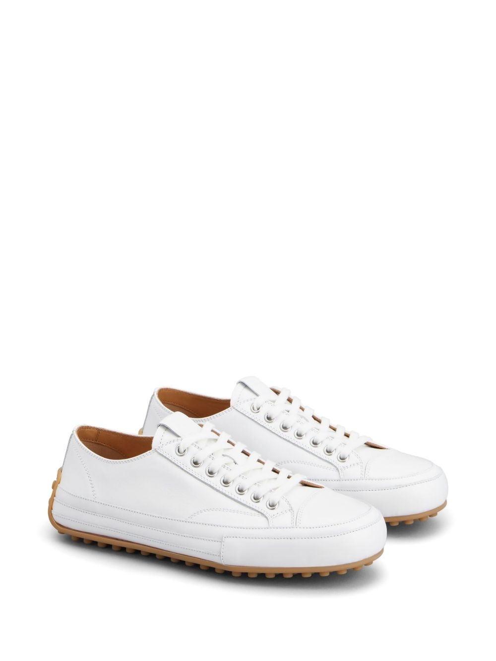 leather sneakers - 2