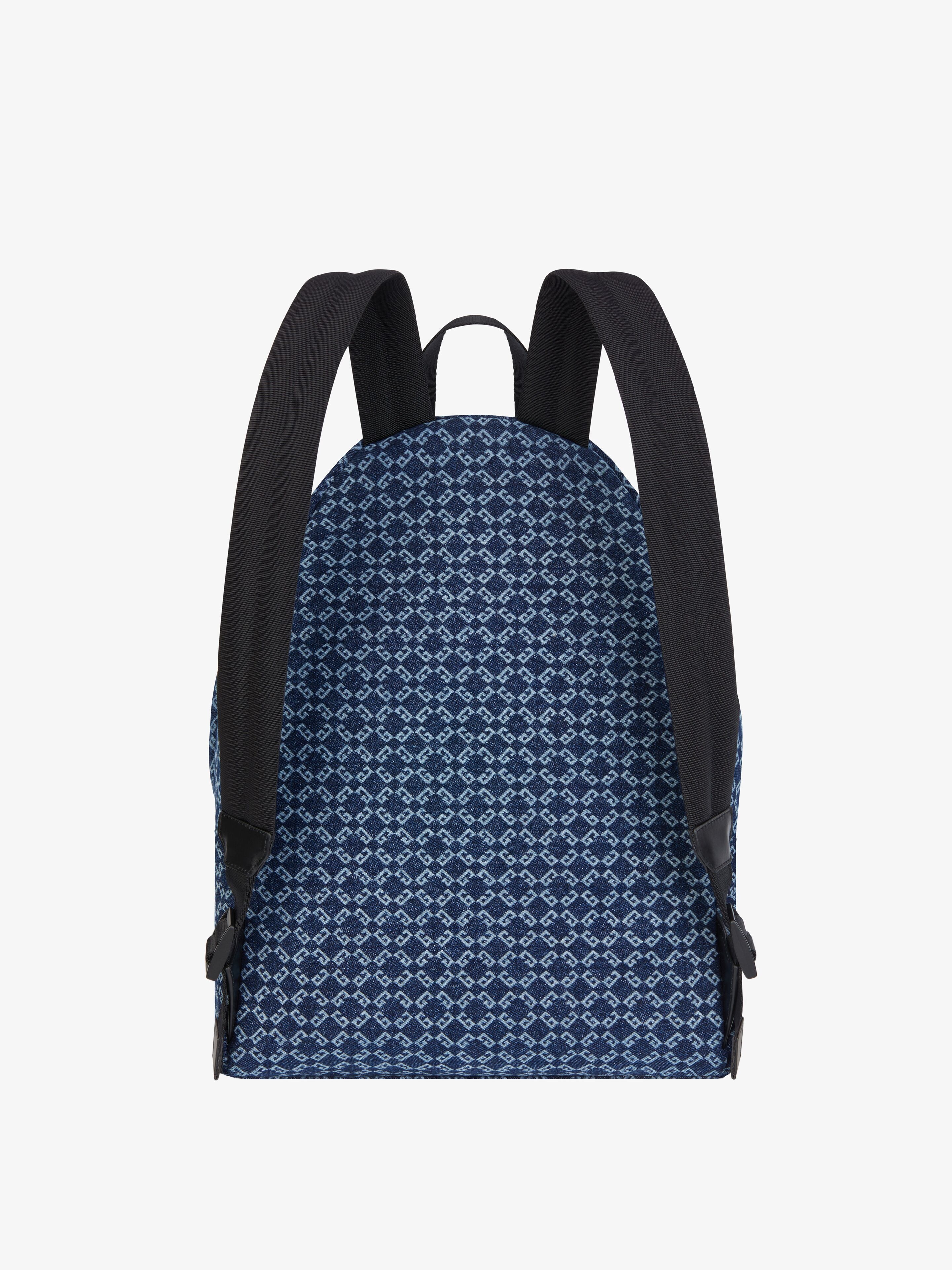 ESSENTIAL U BACKPACK IN MONOGRAM 72 DENIM - 4