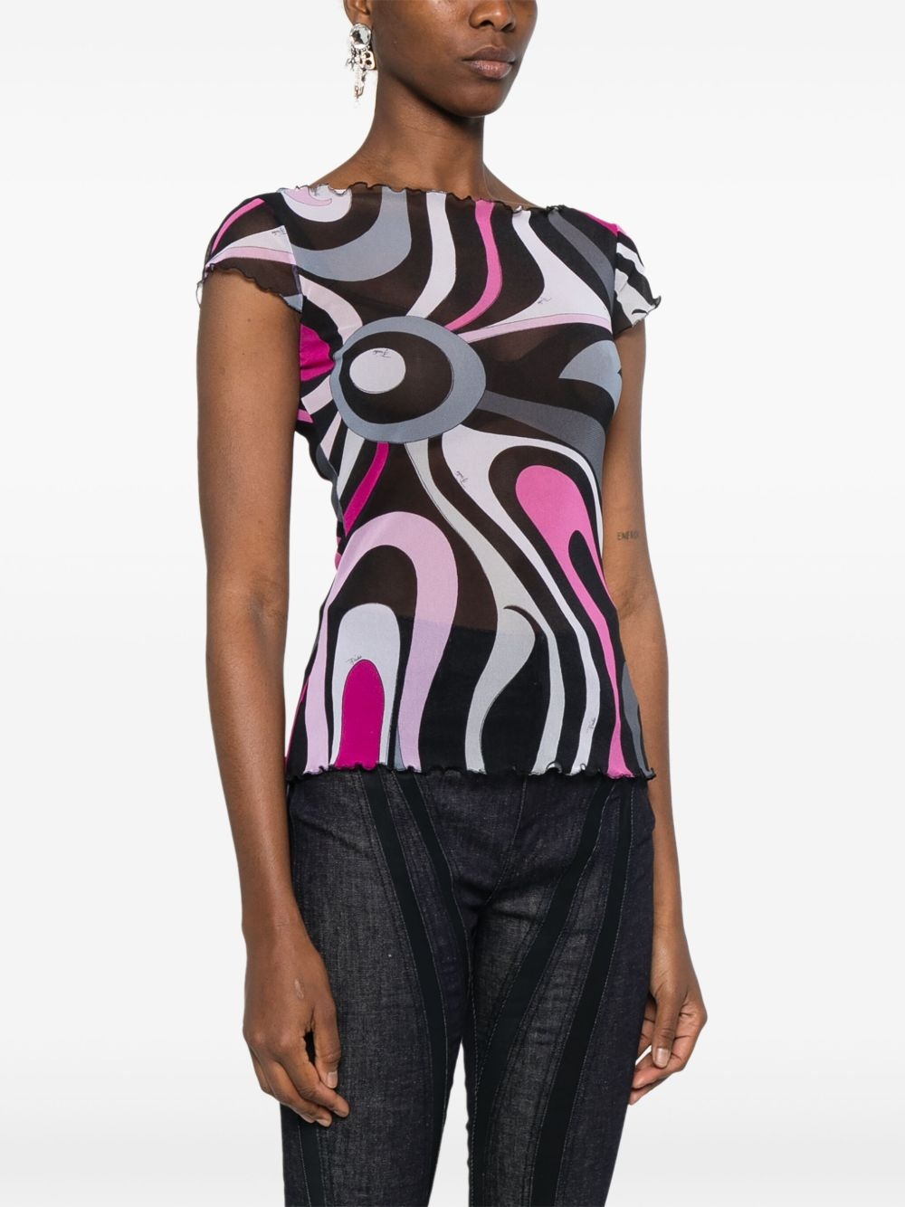 graphic-print T-shirt - 3