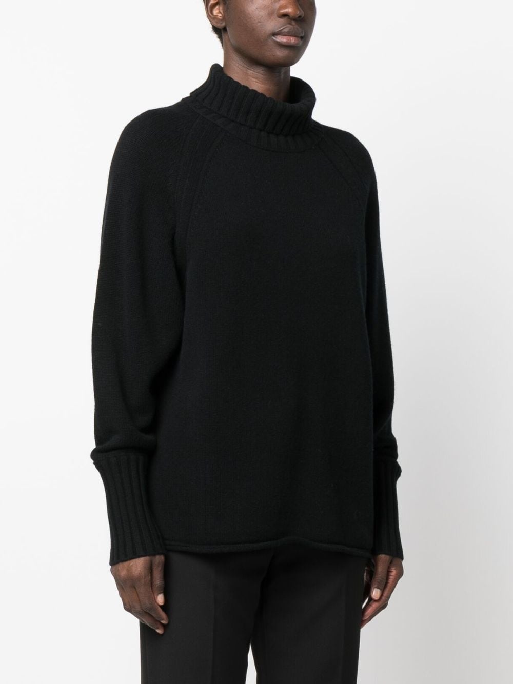 roll-neck wool-cashmere jumper - 3