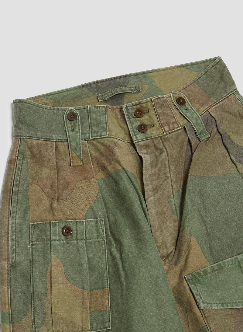 Nigel Cabourn British Army Pant Fade Camo in Green outlook