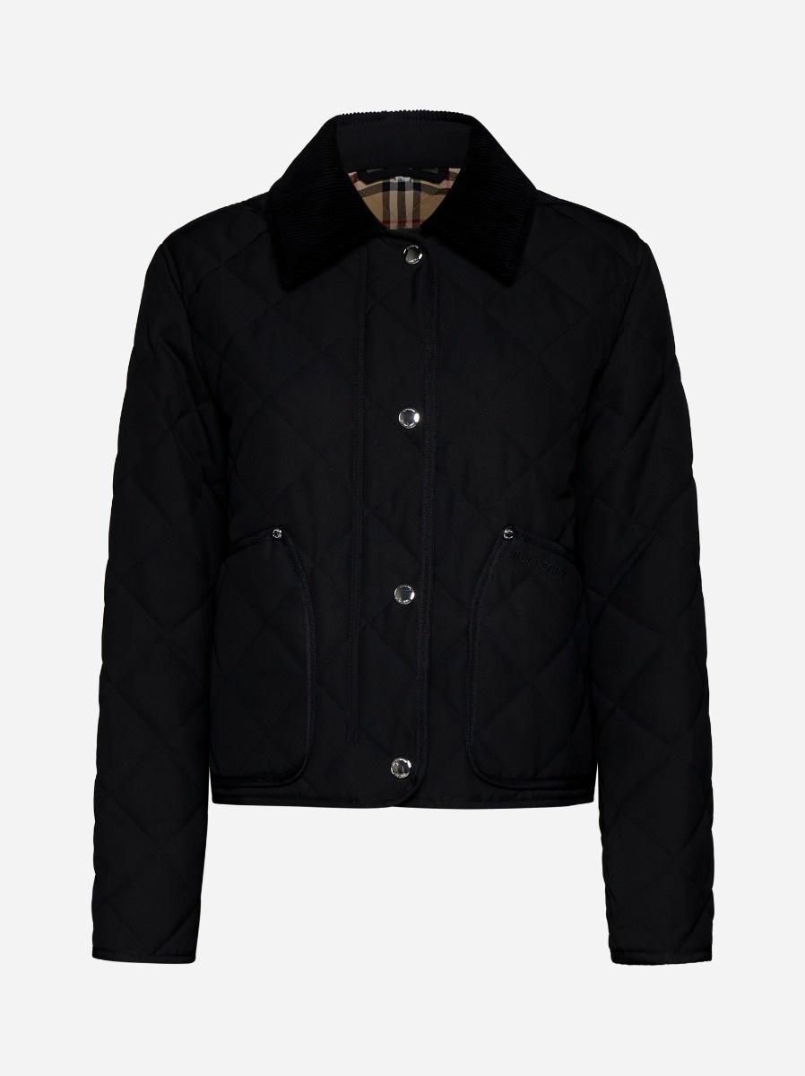 Lanford quilted fabric jacket - 1